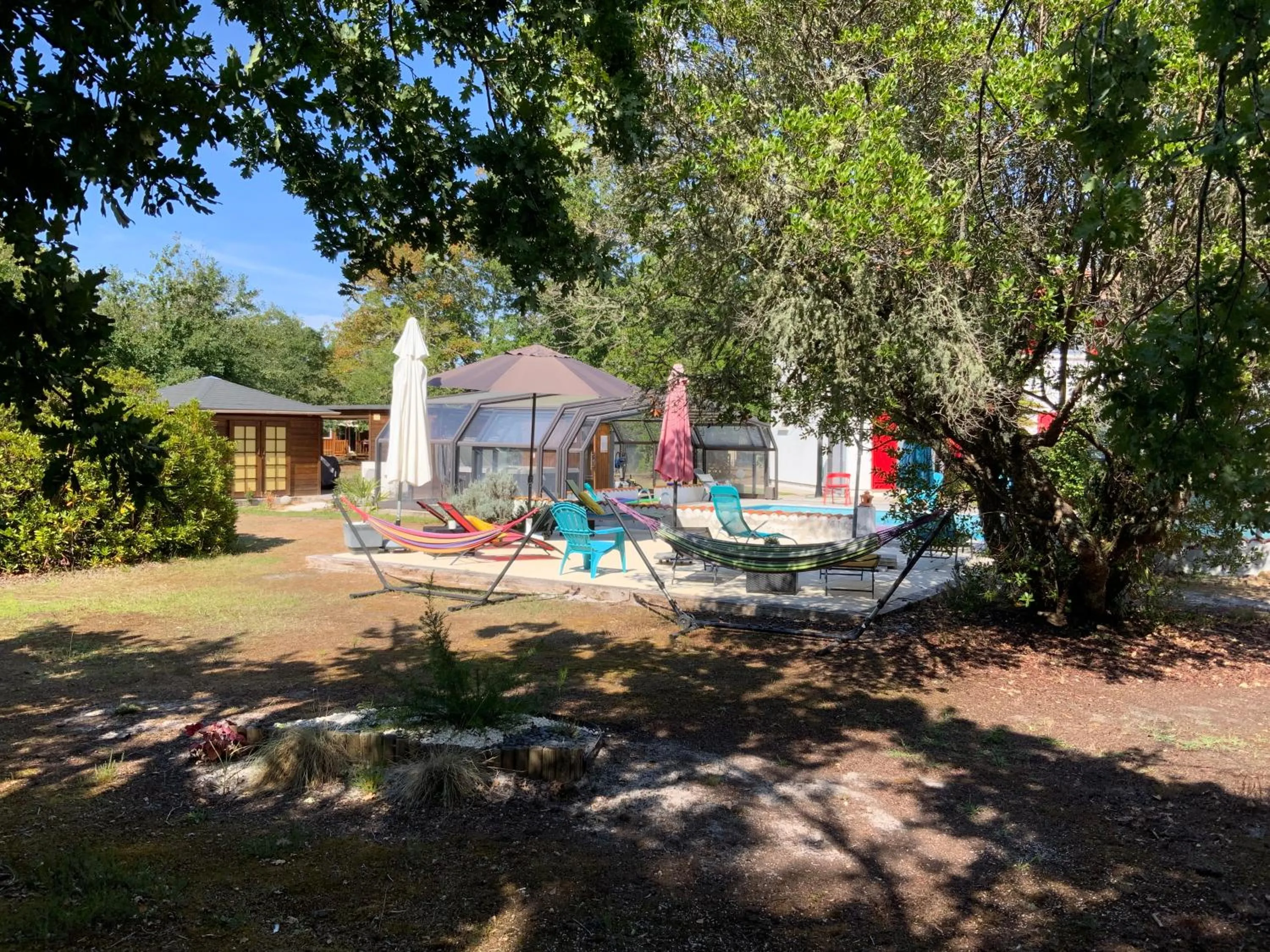 Swimming pool in Domaine de Labelo