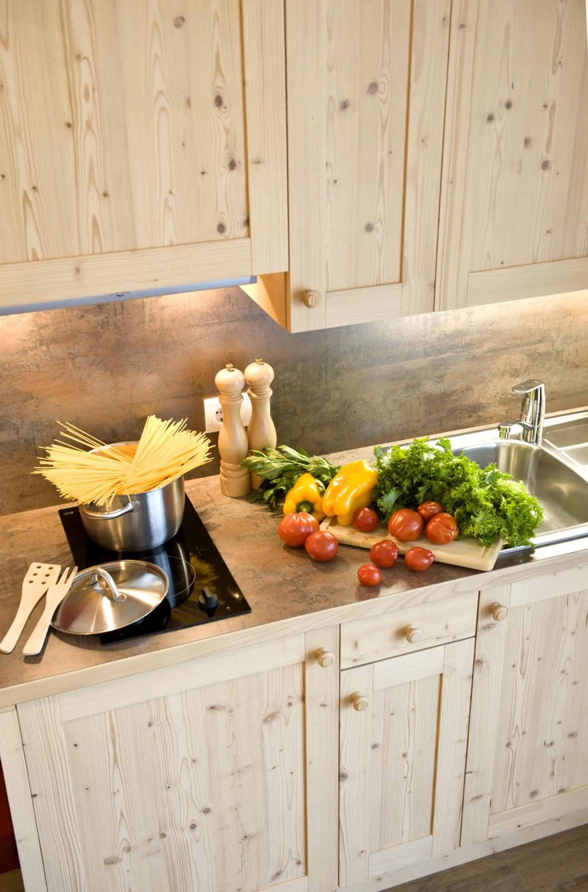 Kitchen or kitchenette in Martina Breakfast Lodge