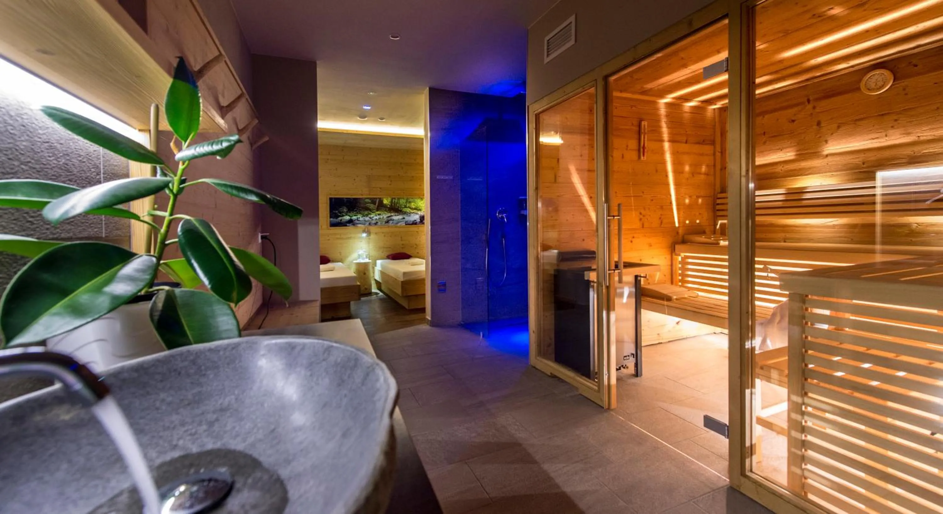Sauna in Martina Breakfast Lodge