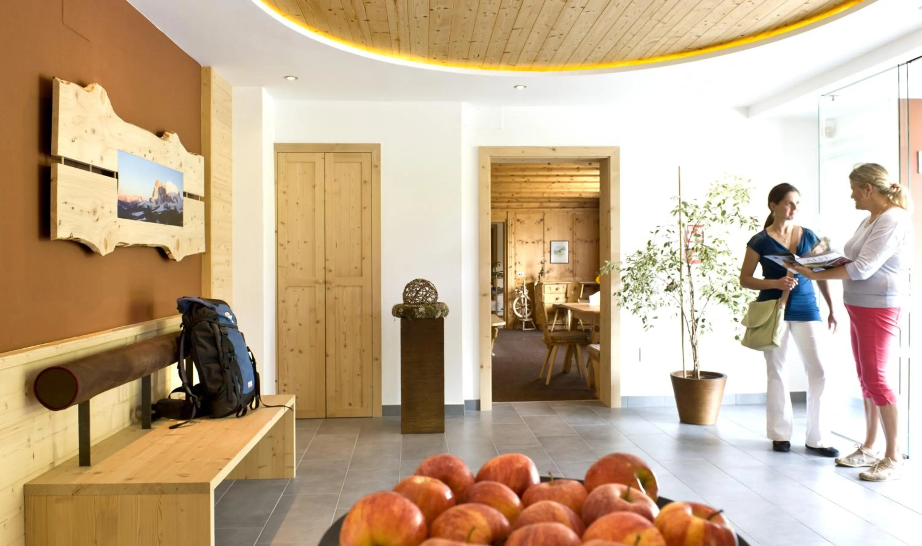 Lobby or reception in Martina Breakfast Lodge