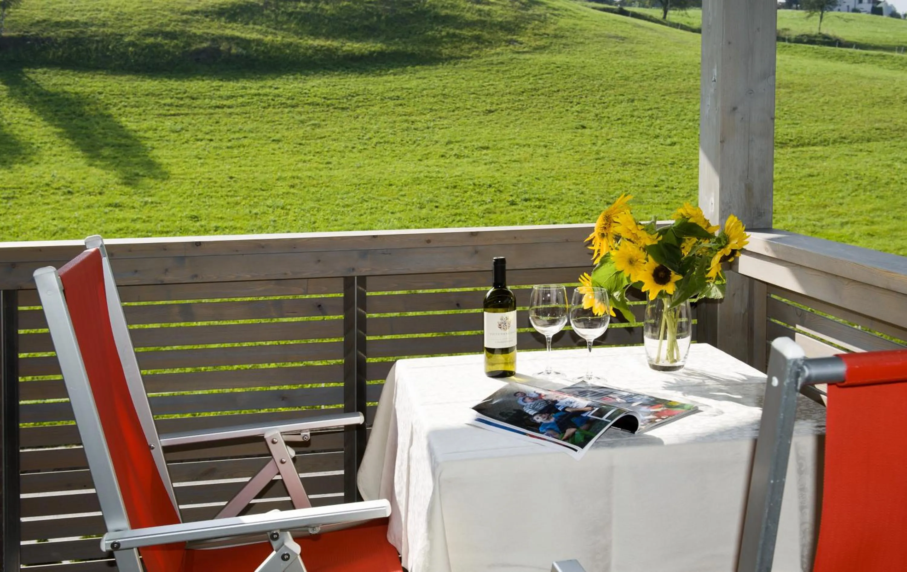 Balcony/Terrace in Martina Breakfast Lodge