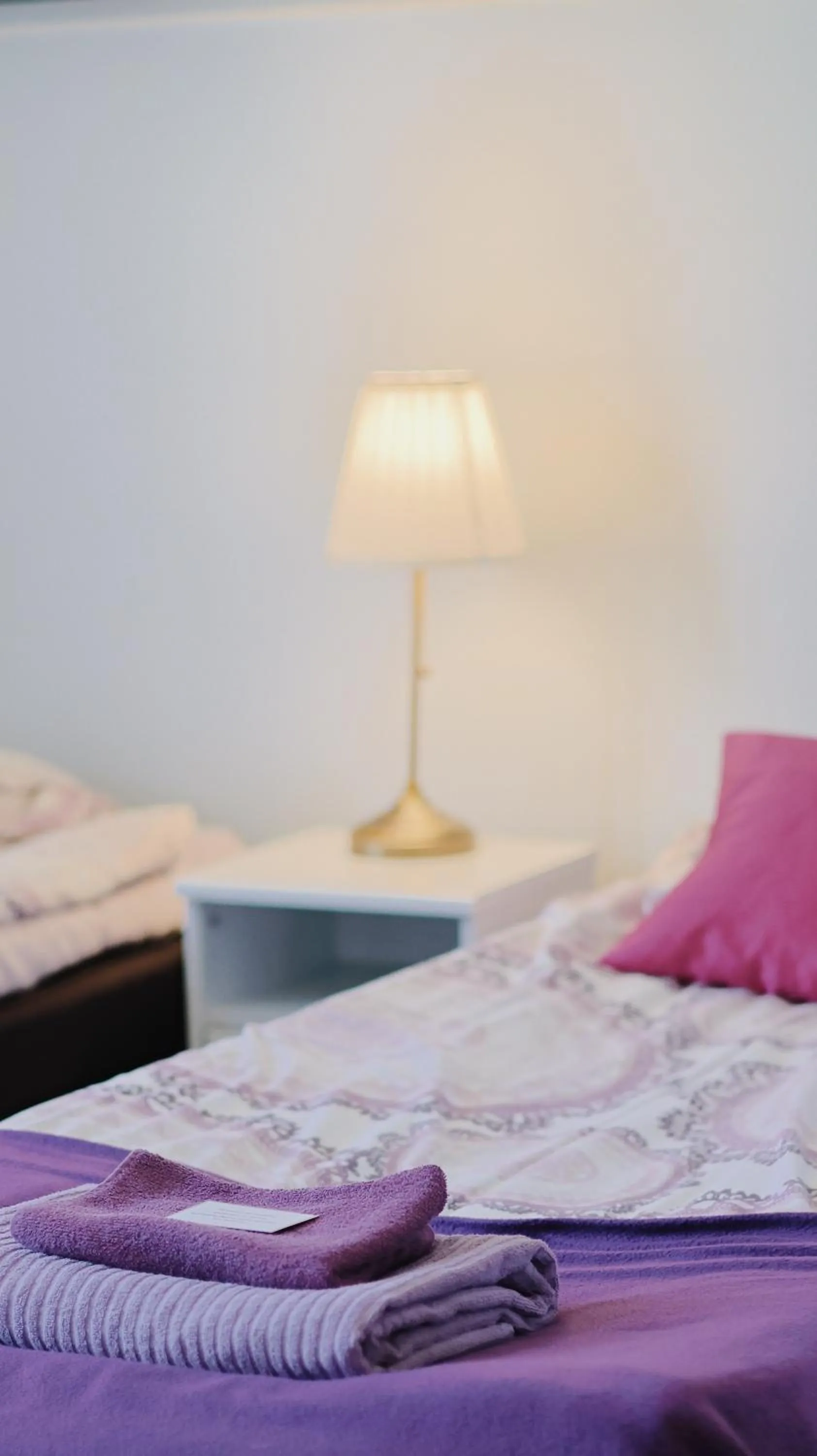 Bed in Huoneistohotelli Marja