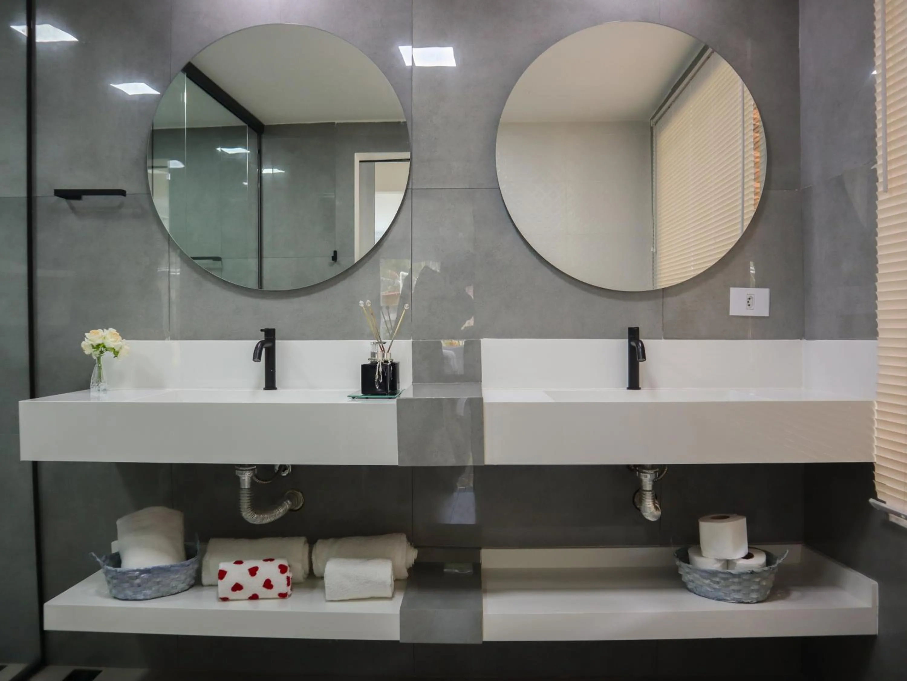Bathroom in Pousada Gata Russa