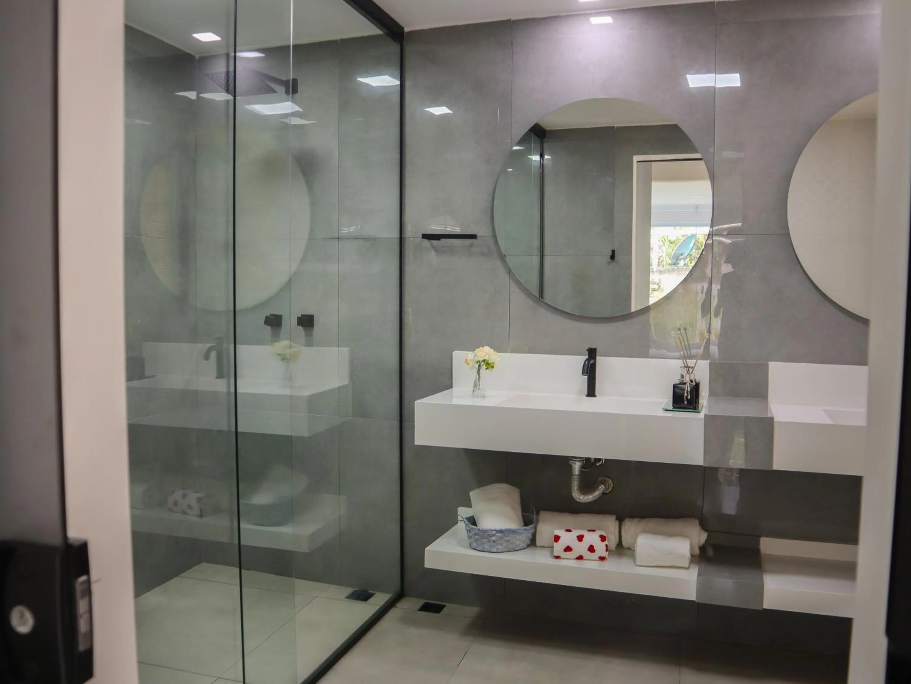 Bathroom in Pousada Gata Russa
