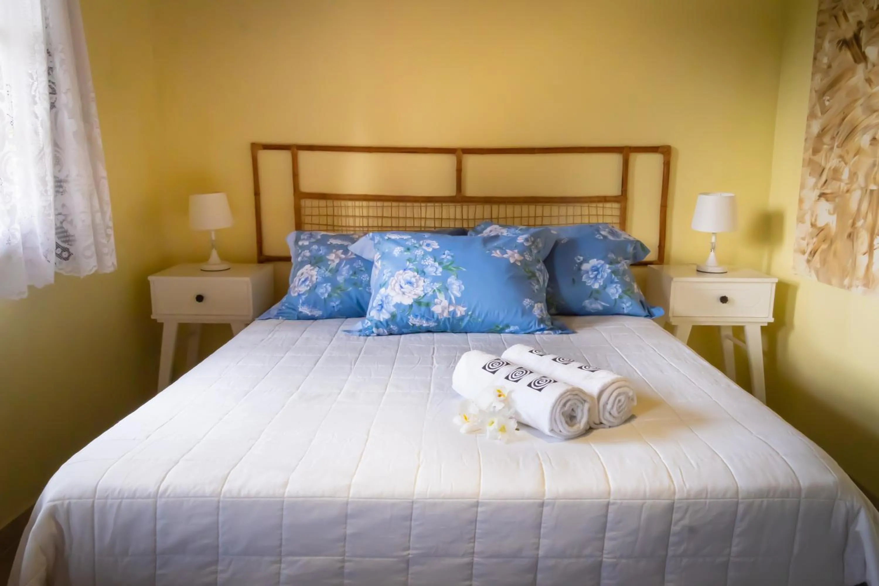 Bed in Pousada Gata Russa