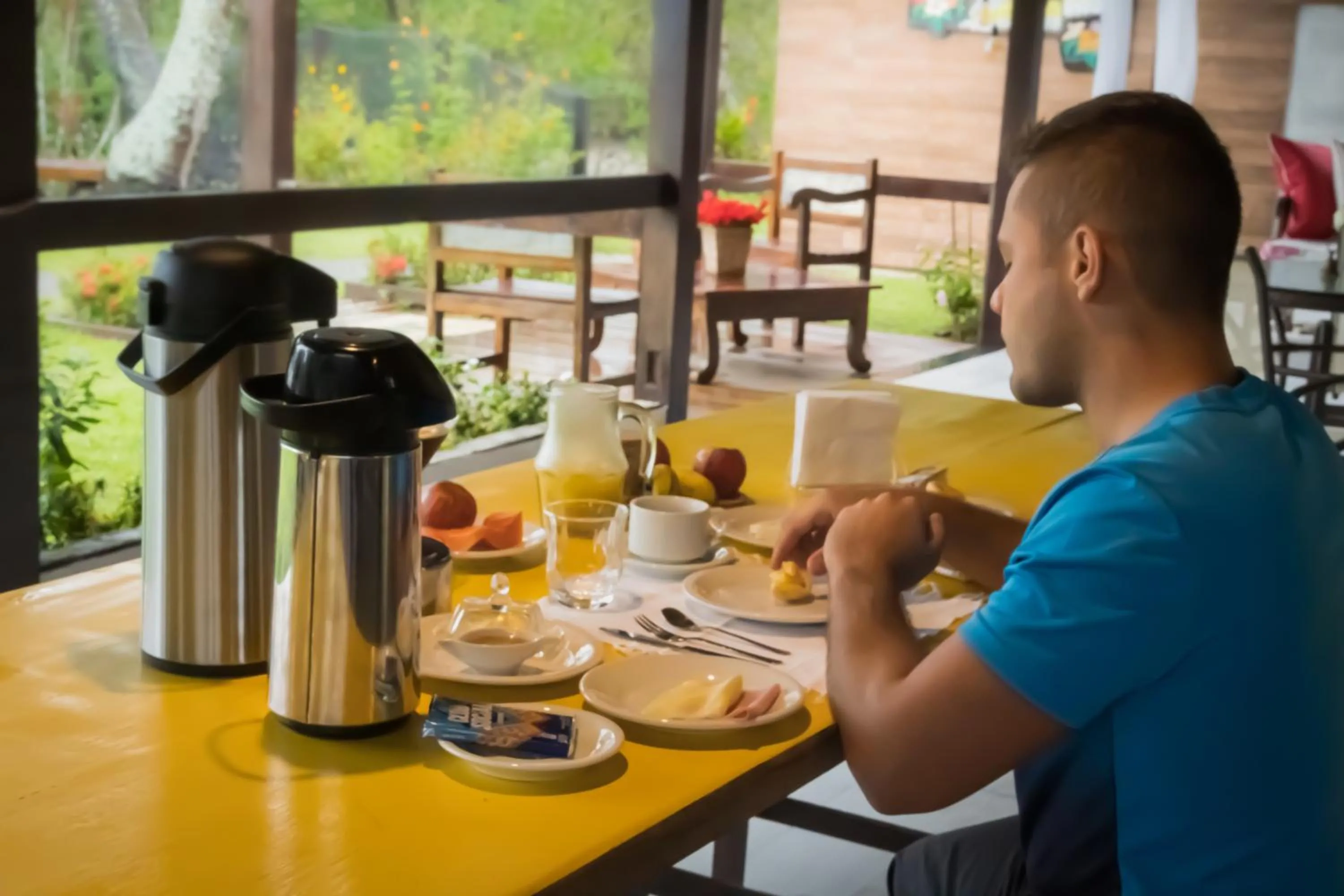 Breakfast in Pousada Gata Russa
