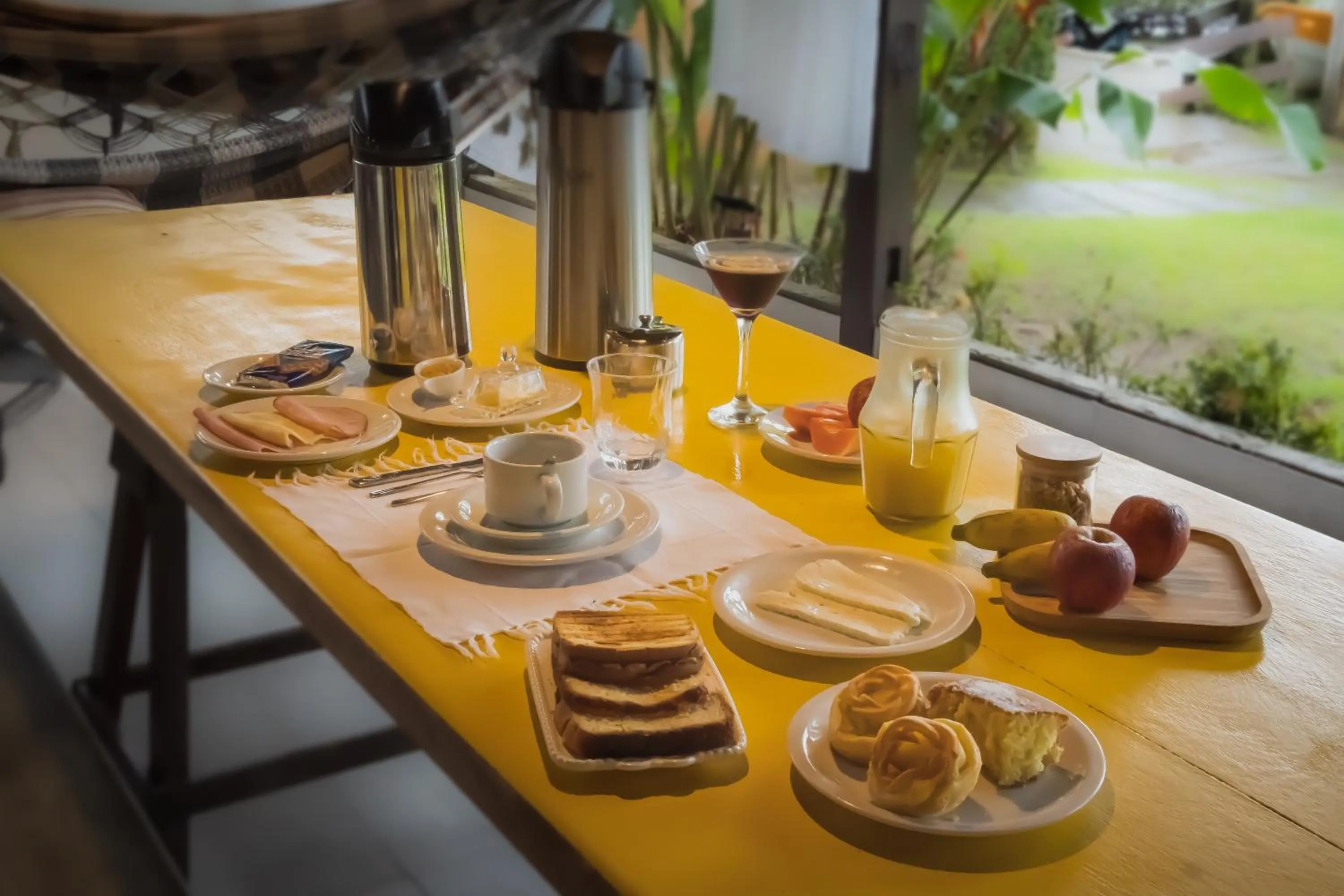 Breakfast in Pousada Gata Russa