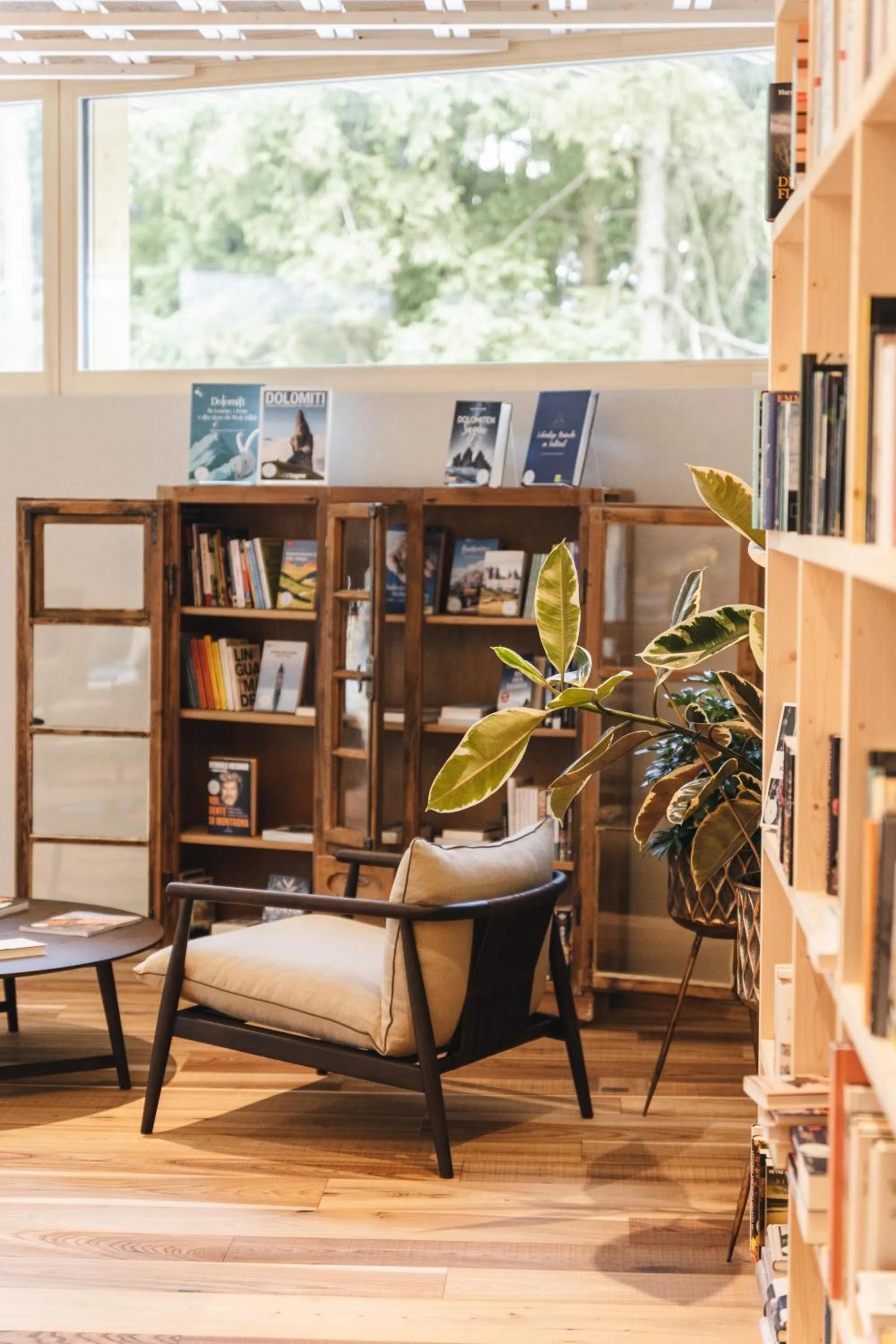 Library in Sensoria Dolomites