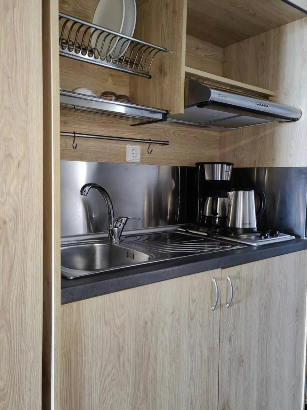 Kitchen or kitchenette in Akti Toroni Boutique Hotel