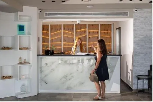 Lobby or reception in Akti Toroni Boutique Hotel