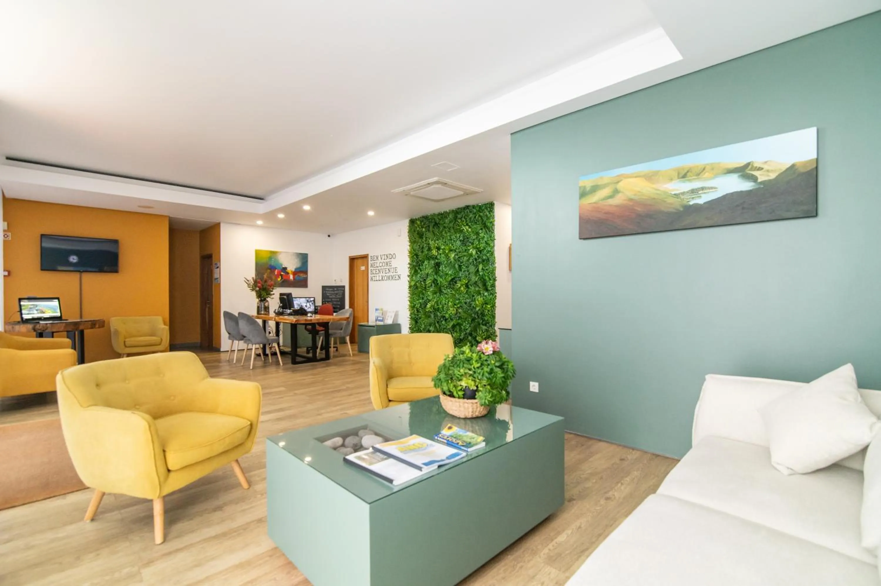 Seating area in ANC Resort