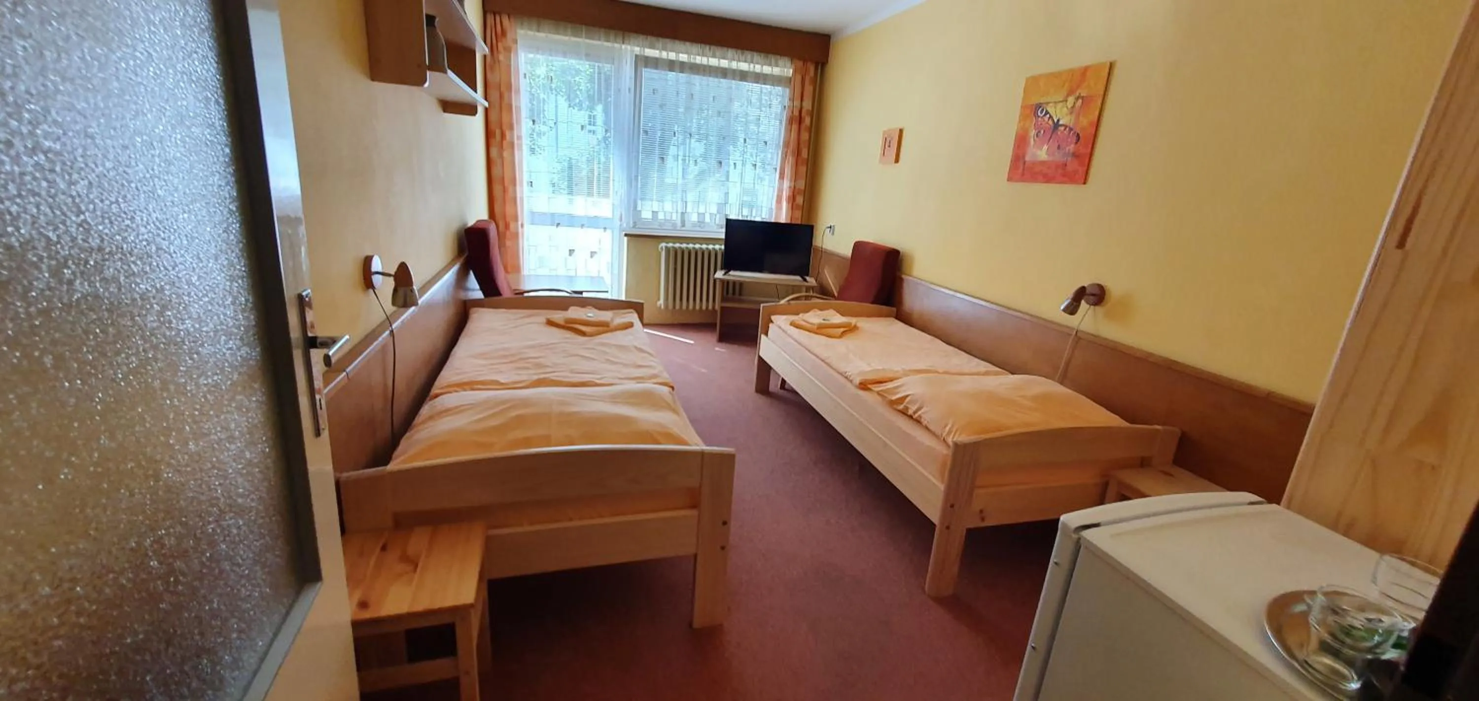 Bed in Hotel Poprad