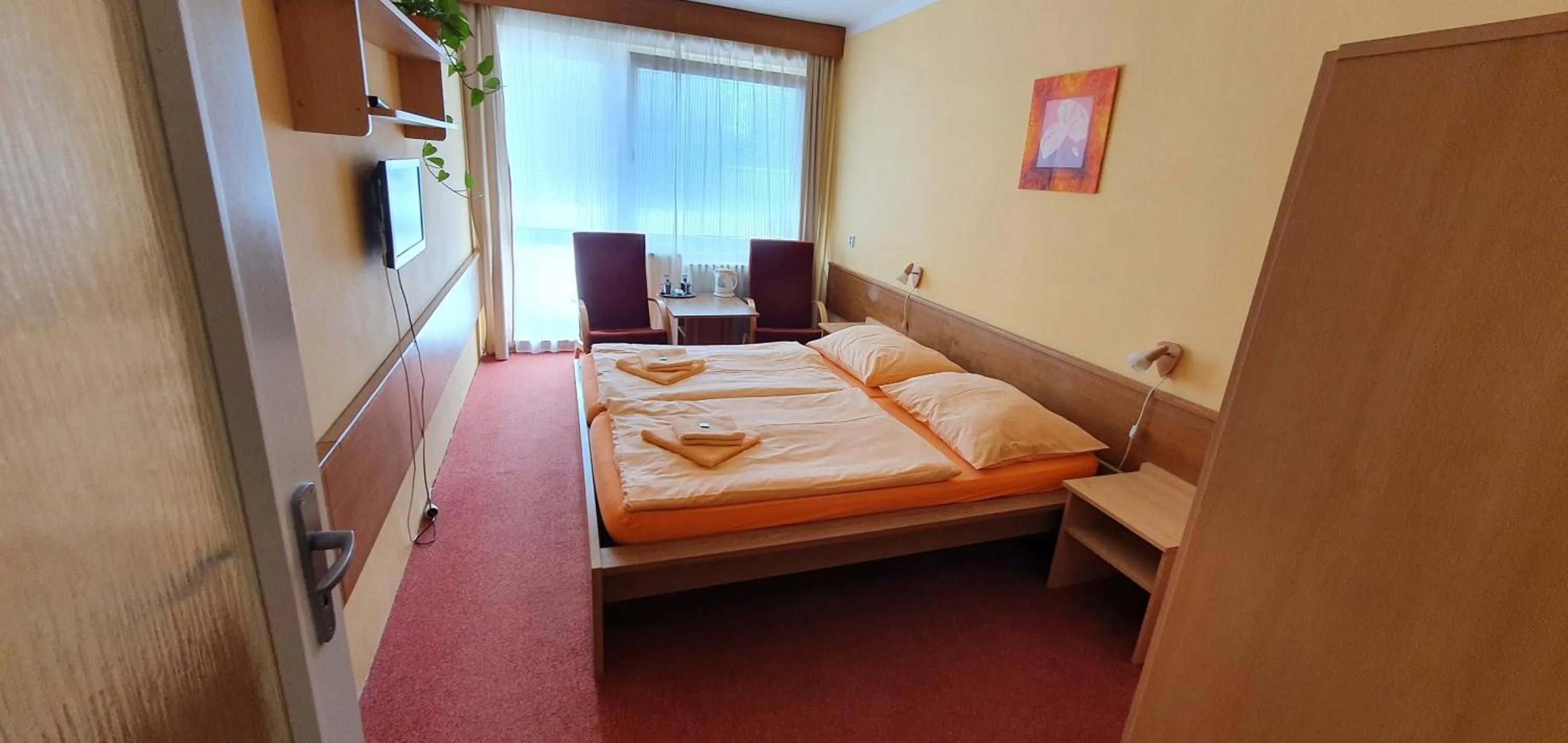 Bed in Hotel Poprad
