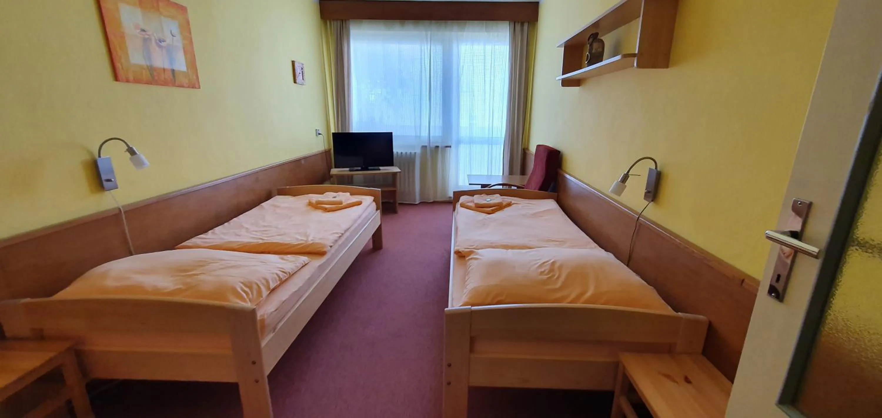 Bed in Hotel Poprad