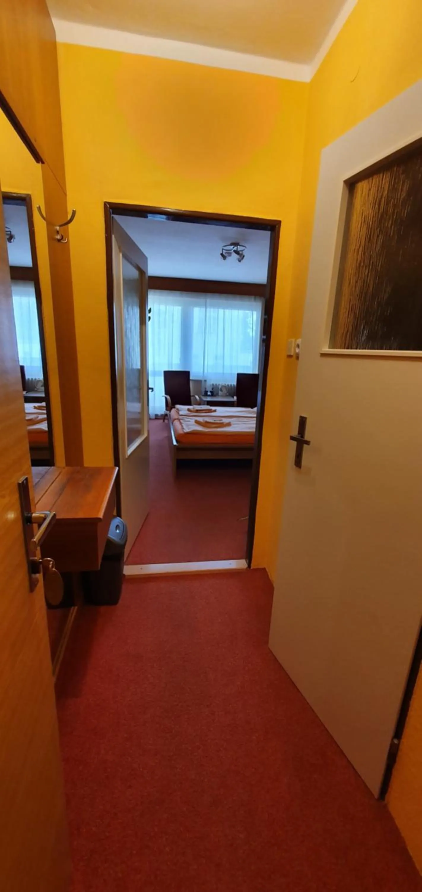 Bed in Hotel Poprad