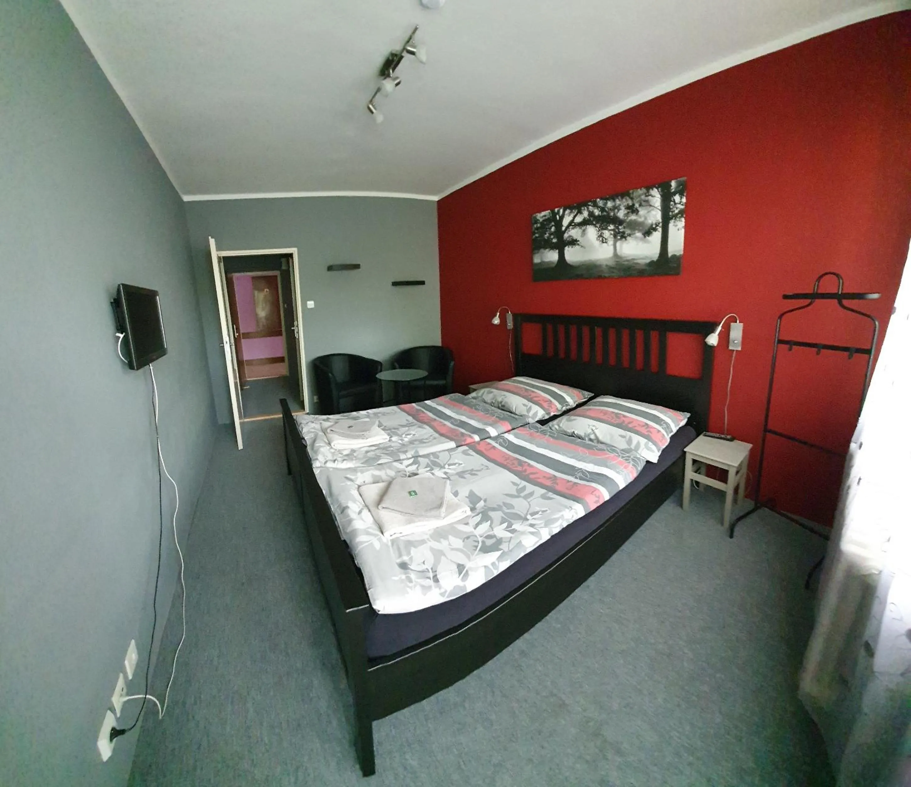 Bed in Hotel Poprad