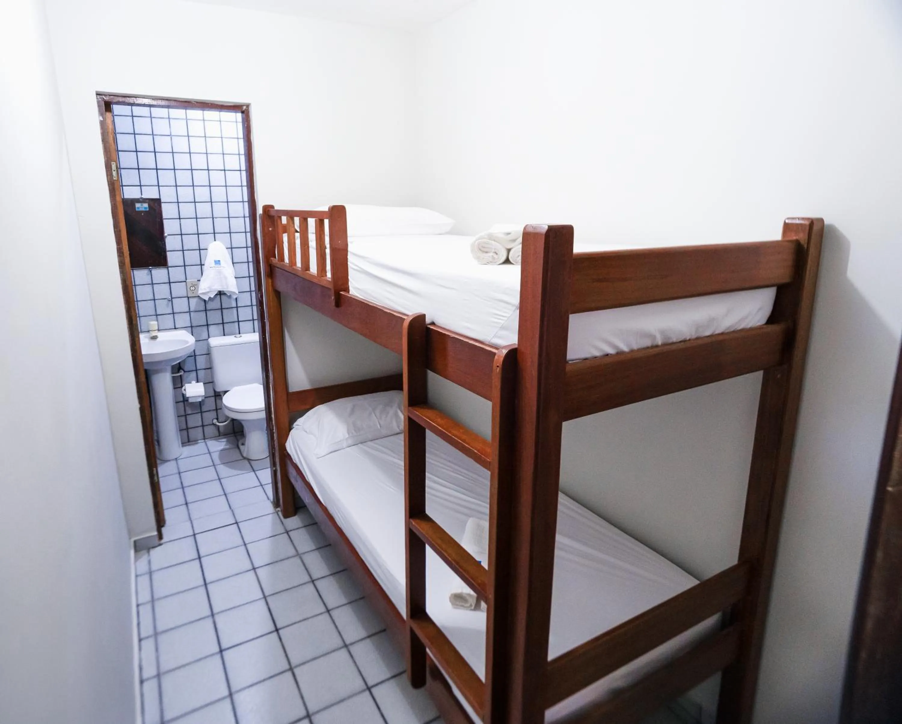 Bed in Flat Pousada da Praia