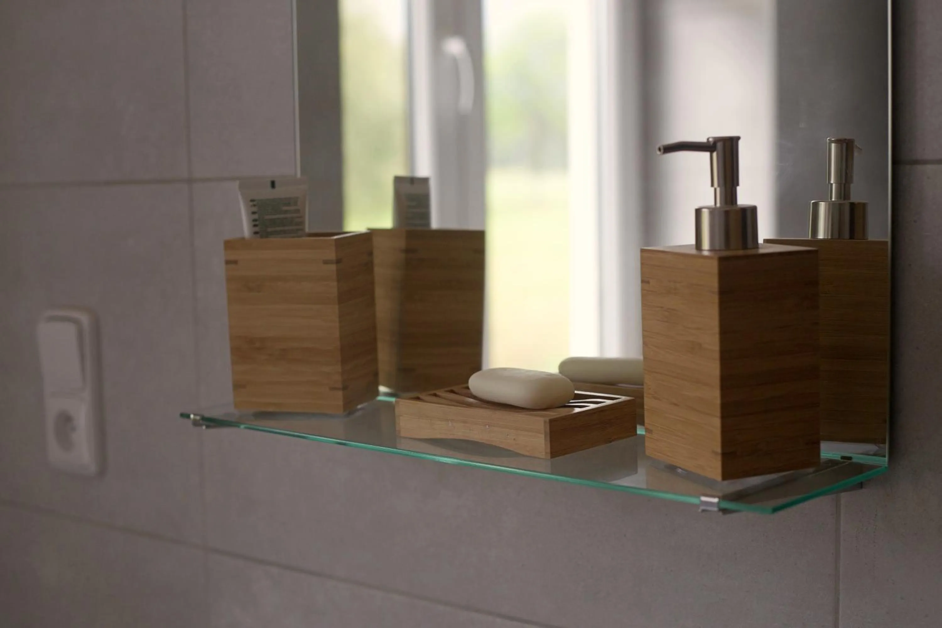 Bathroom in Apartmány Ve Mlejně