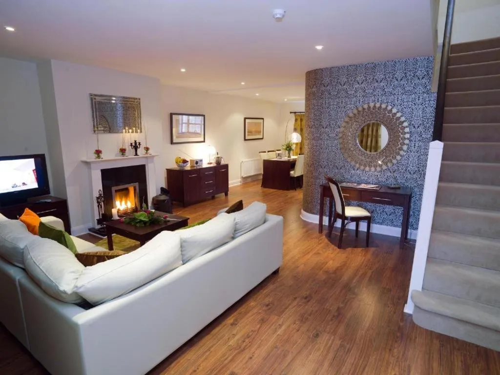 Living room in Kenmare Bay Hotel Lodges