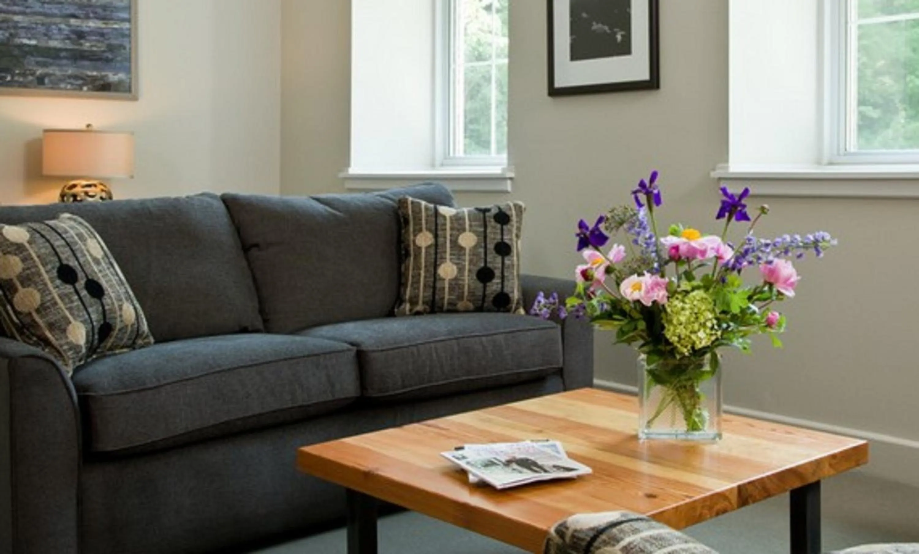 Living room in Ledges Hotel