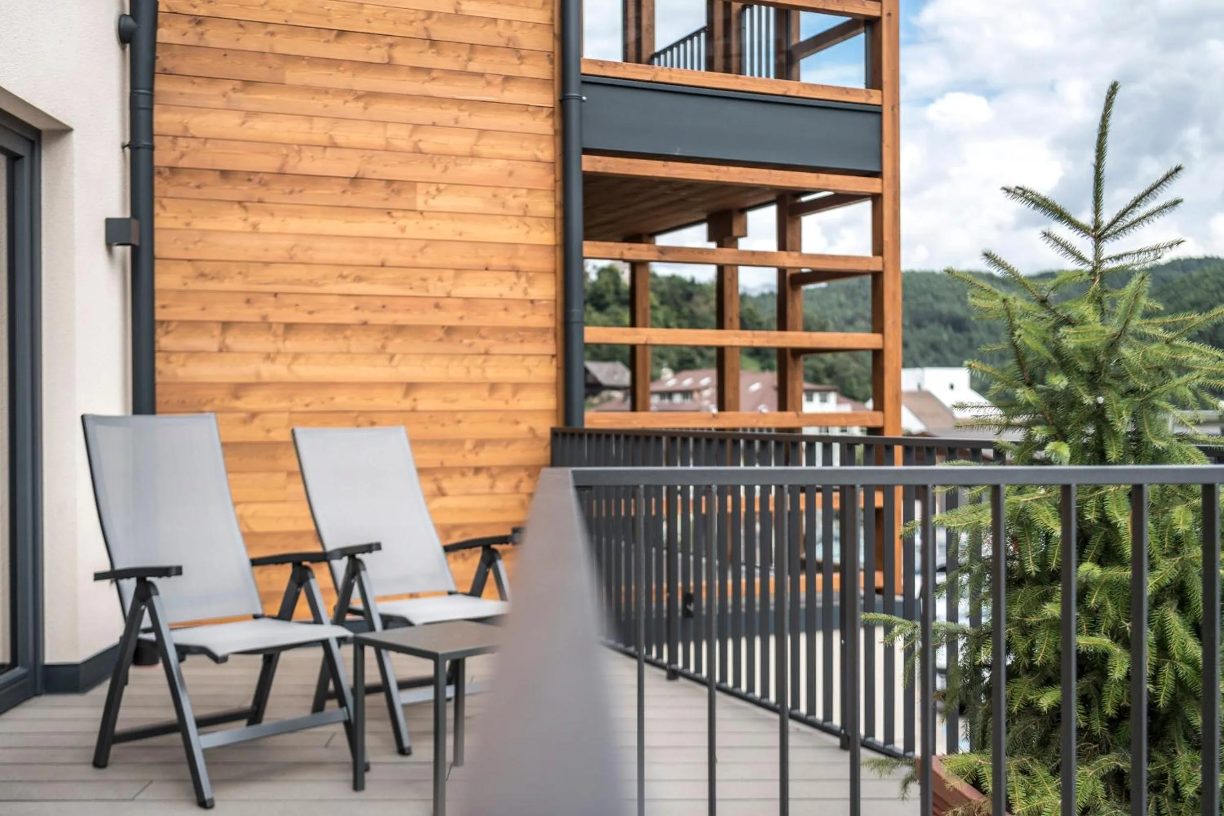 Balcony/Terrace in Hotel Alpenroyal