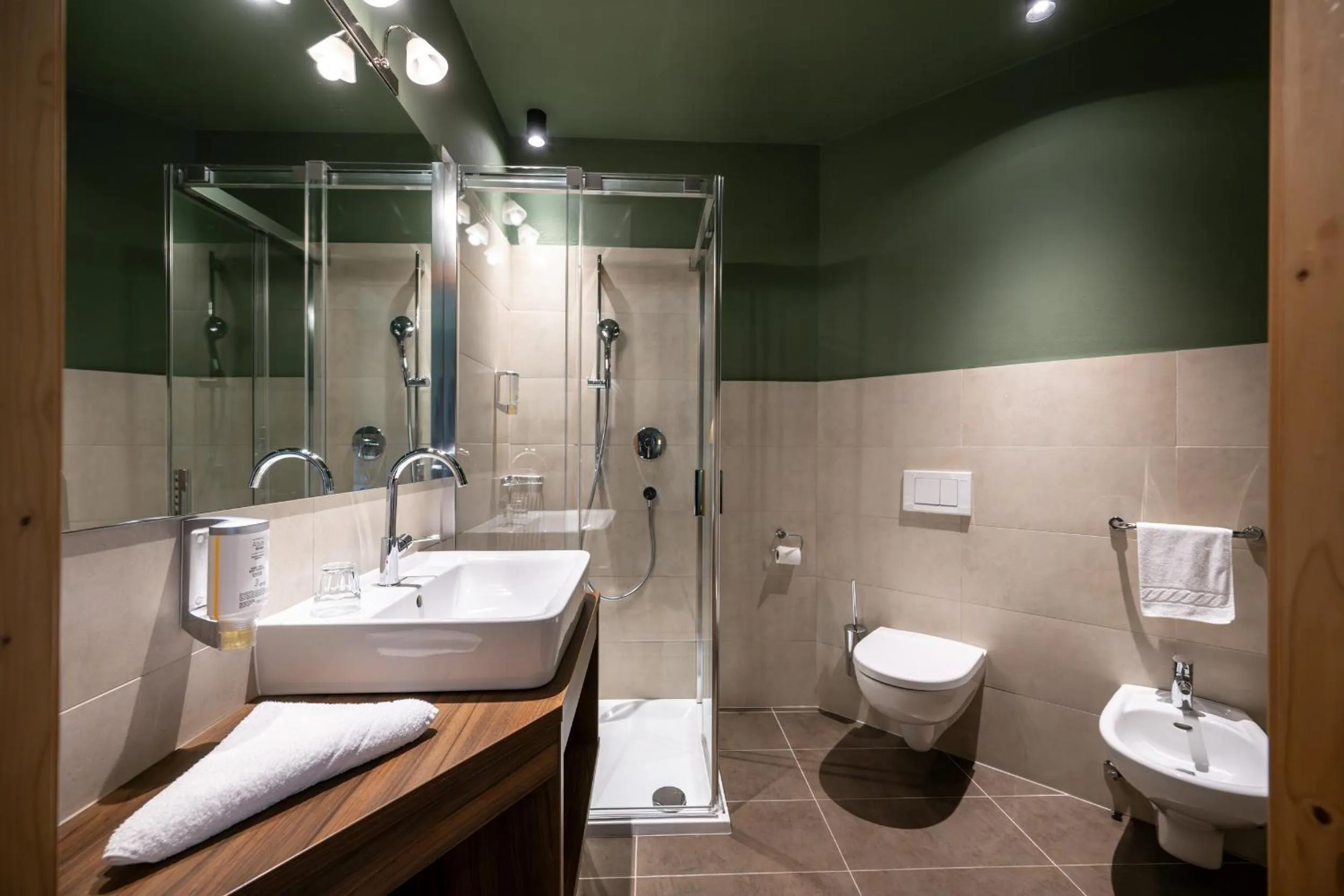 Bathroom in Hotel Alpenroyal