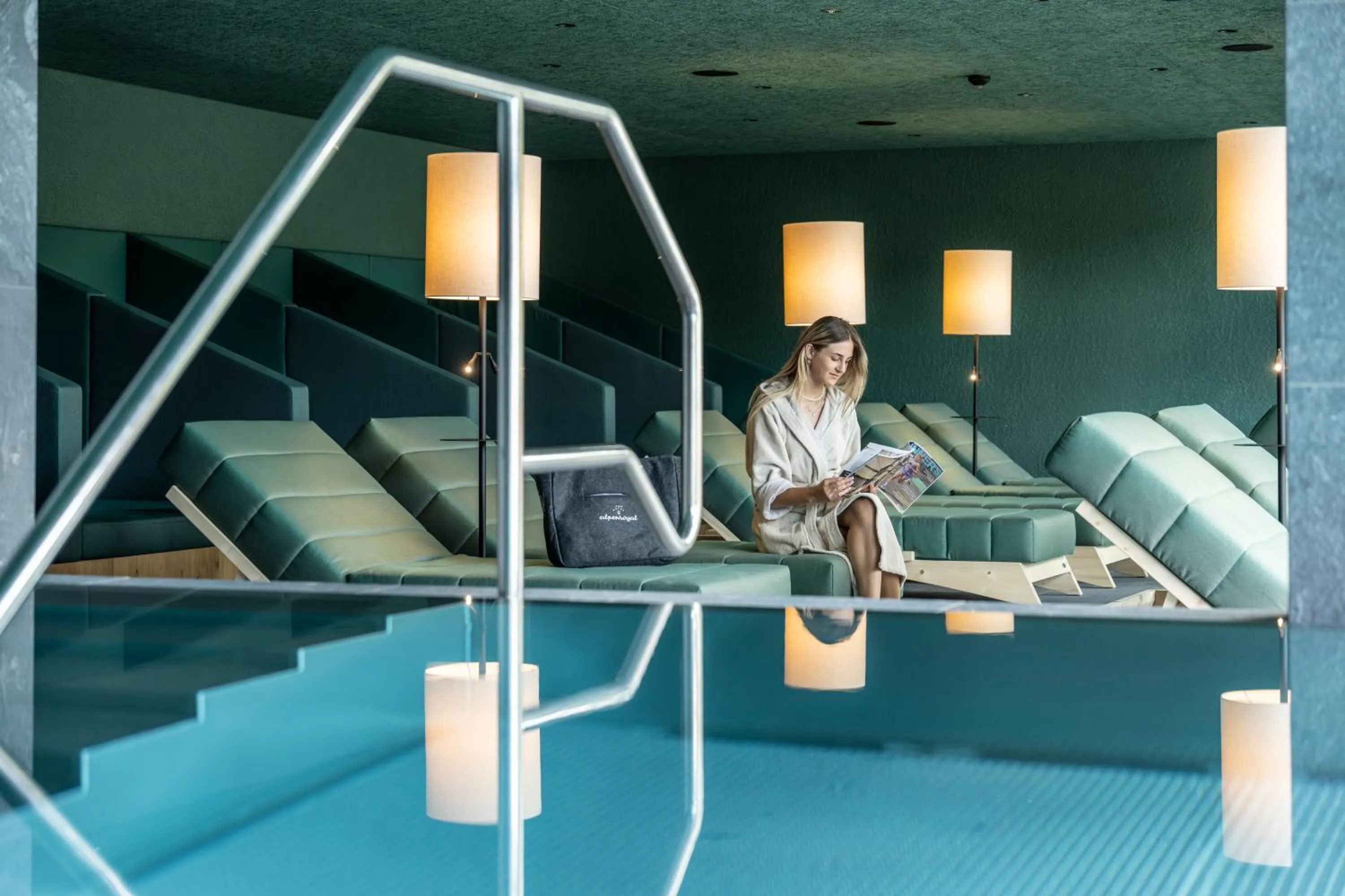Spa and wellness centre/facilities in Hotel Alpenroyal