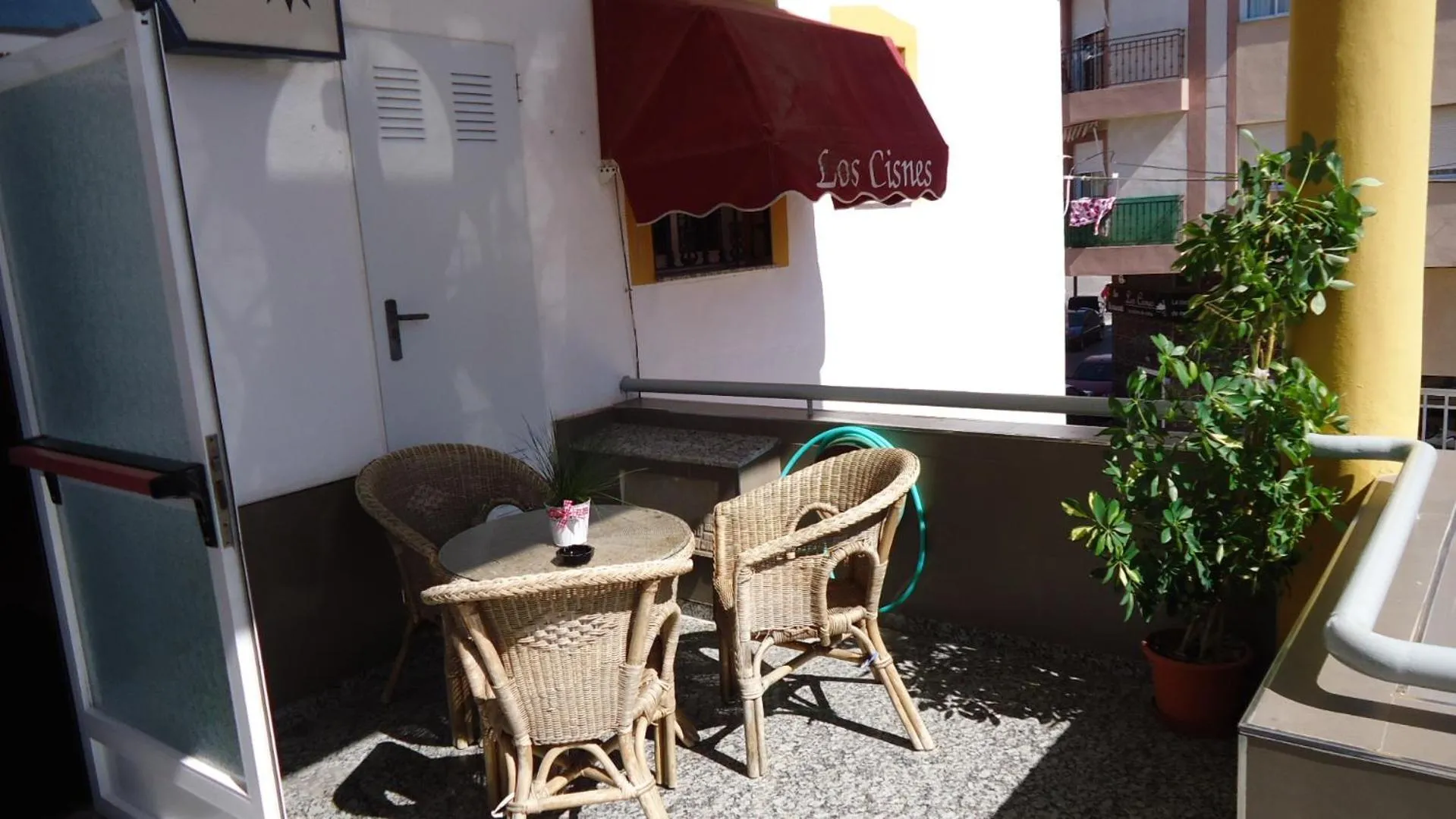 Balcony/Terrace in Pension Los Cisnes