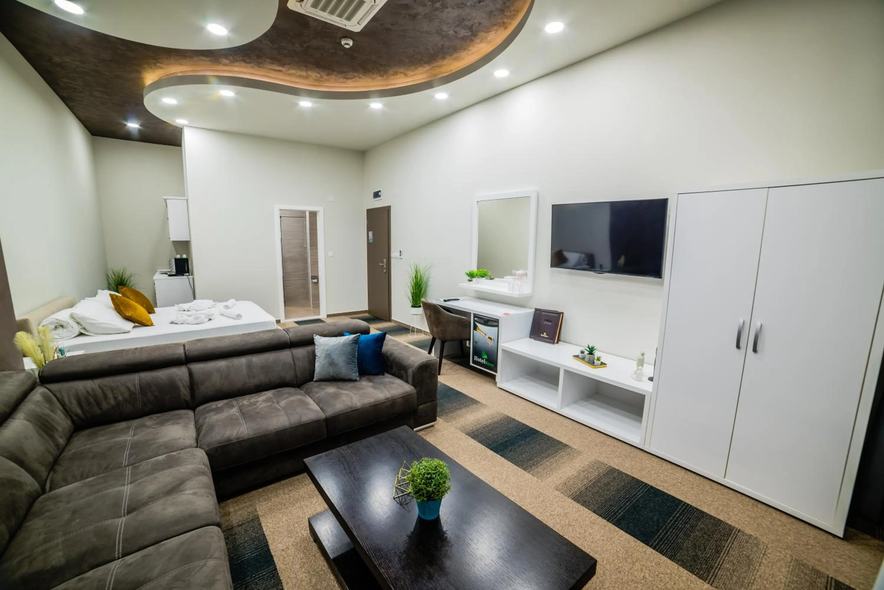 Living room in Hotel River