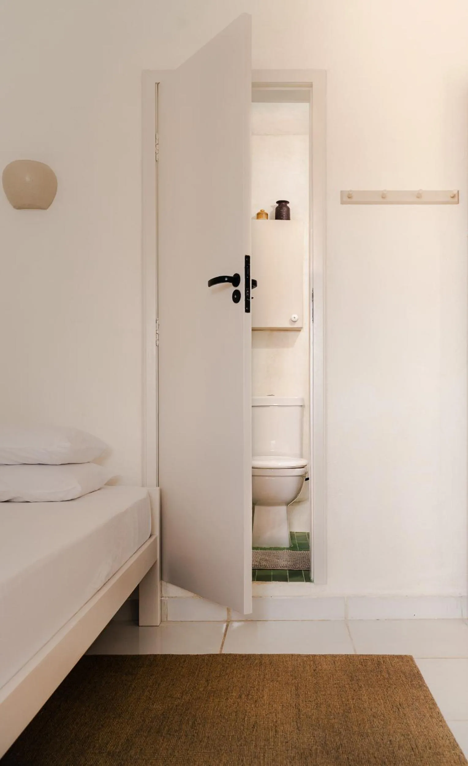 Bed in Jeri Suites accommodation