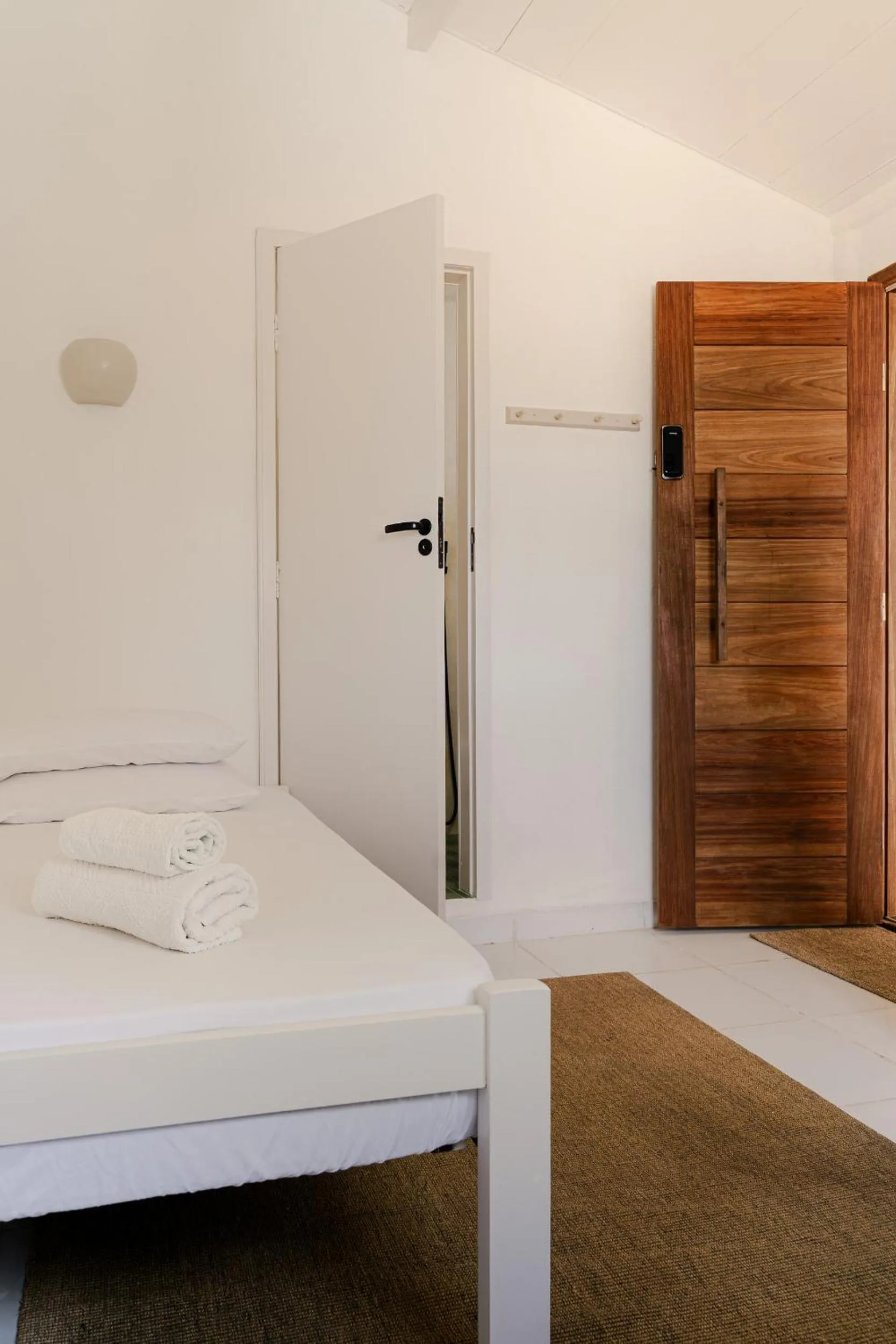 Bed in Jeri Suites accommodation