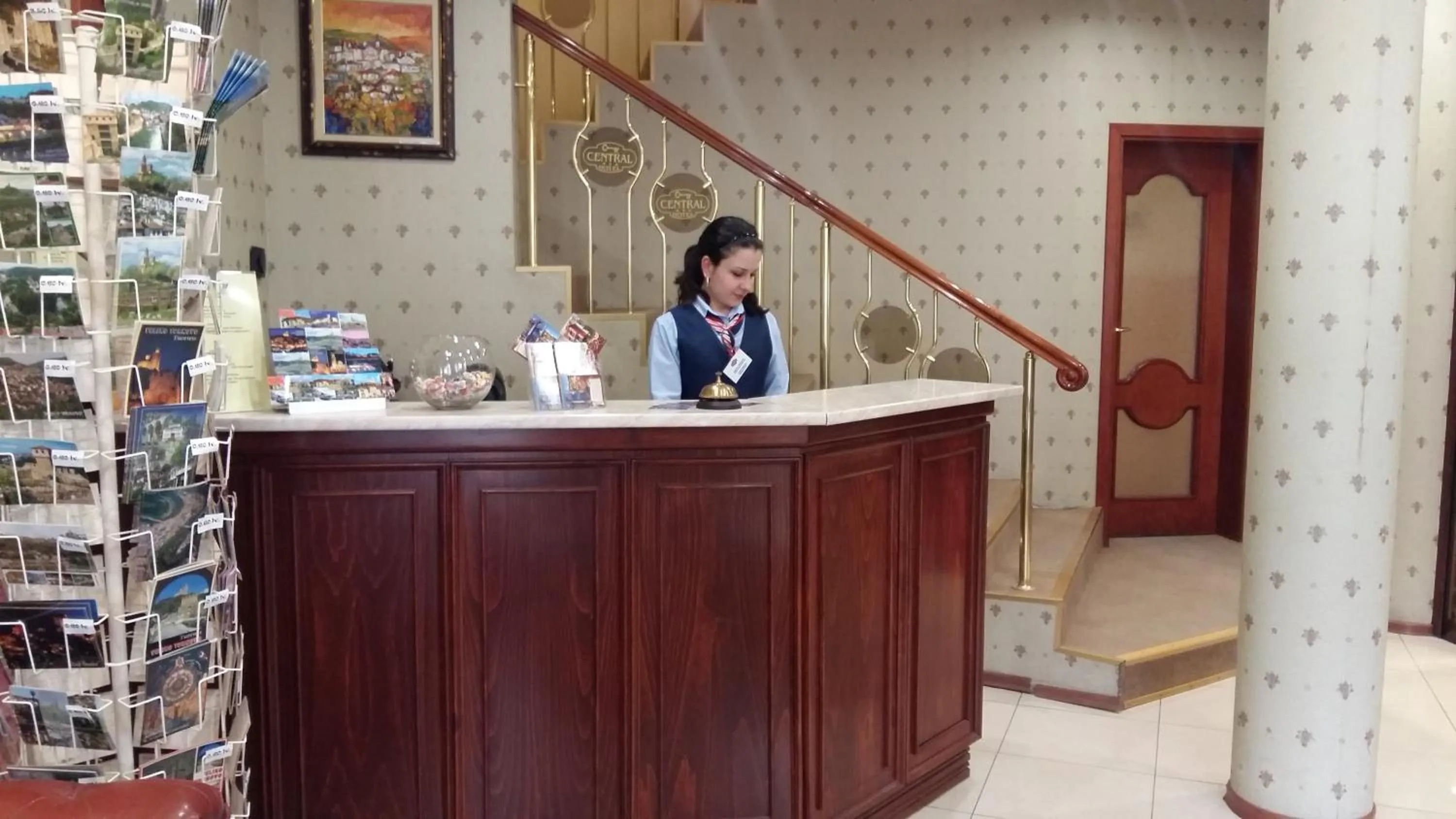 Lobby or reception in Hotel Central