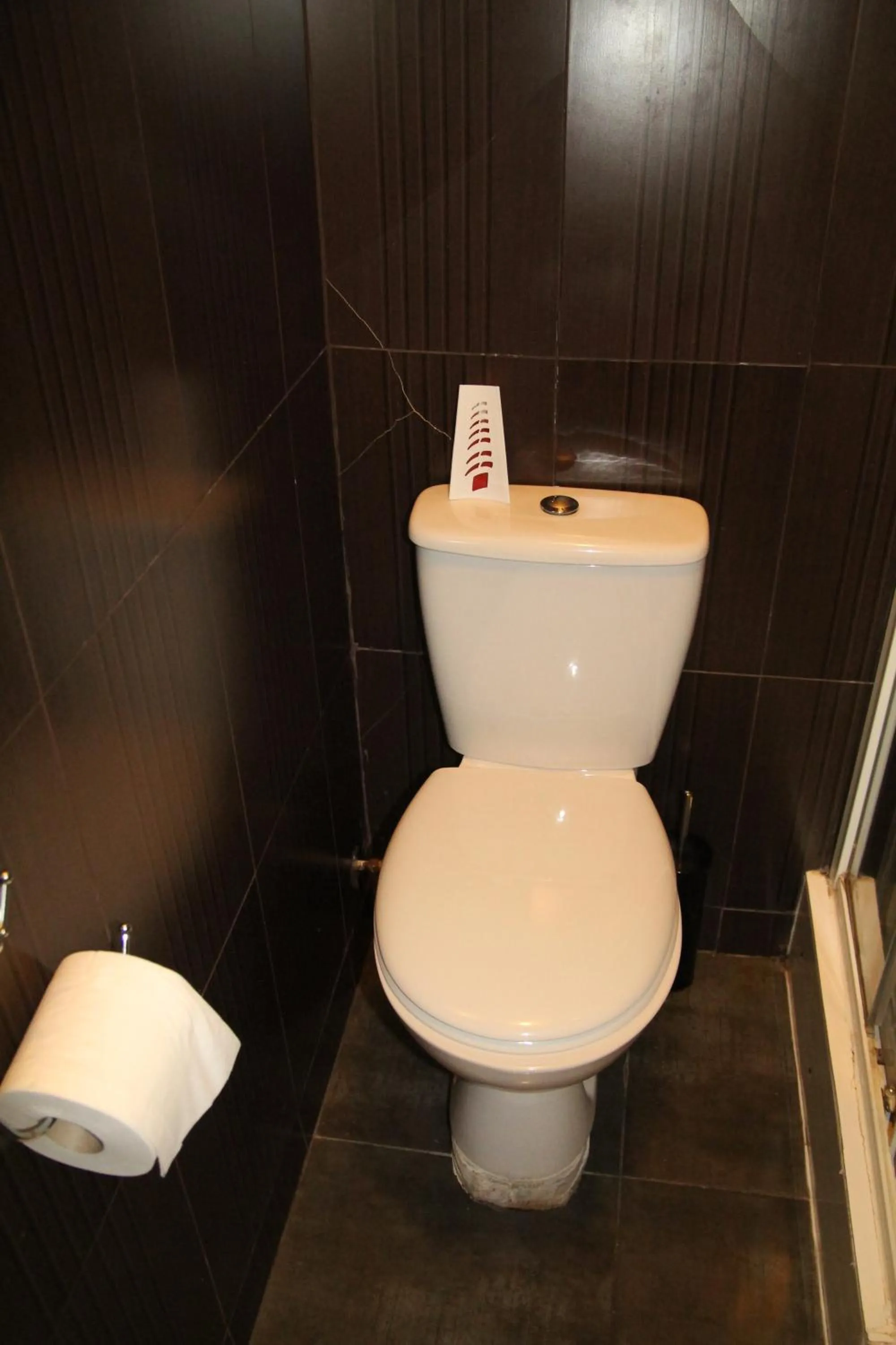 Toilet in London Olympus Hotel Nirvana