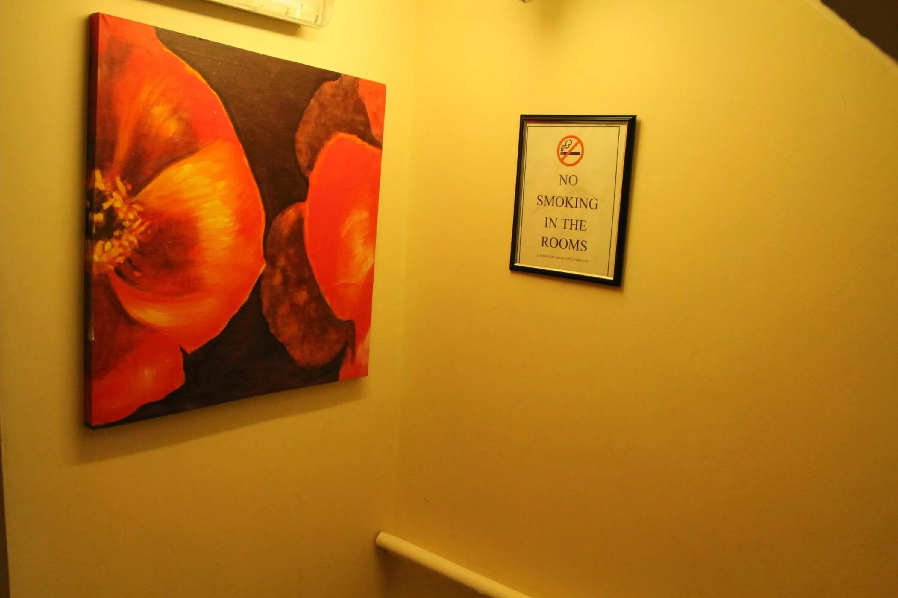 Decorative detail in London Olympus Hotel Nirvana