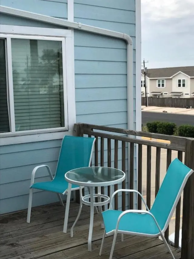 Balcony/Terrace in Charming family condo - walking distance to beach by Mustang Island, Sleeps Four, 2025 Traveler Award