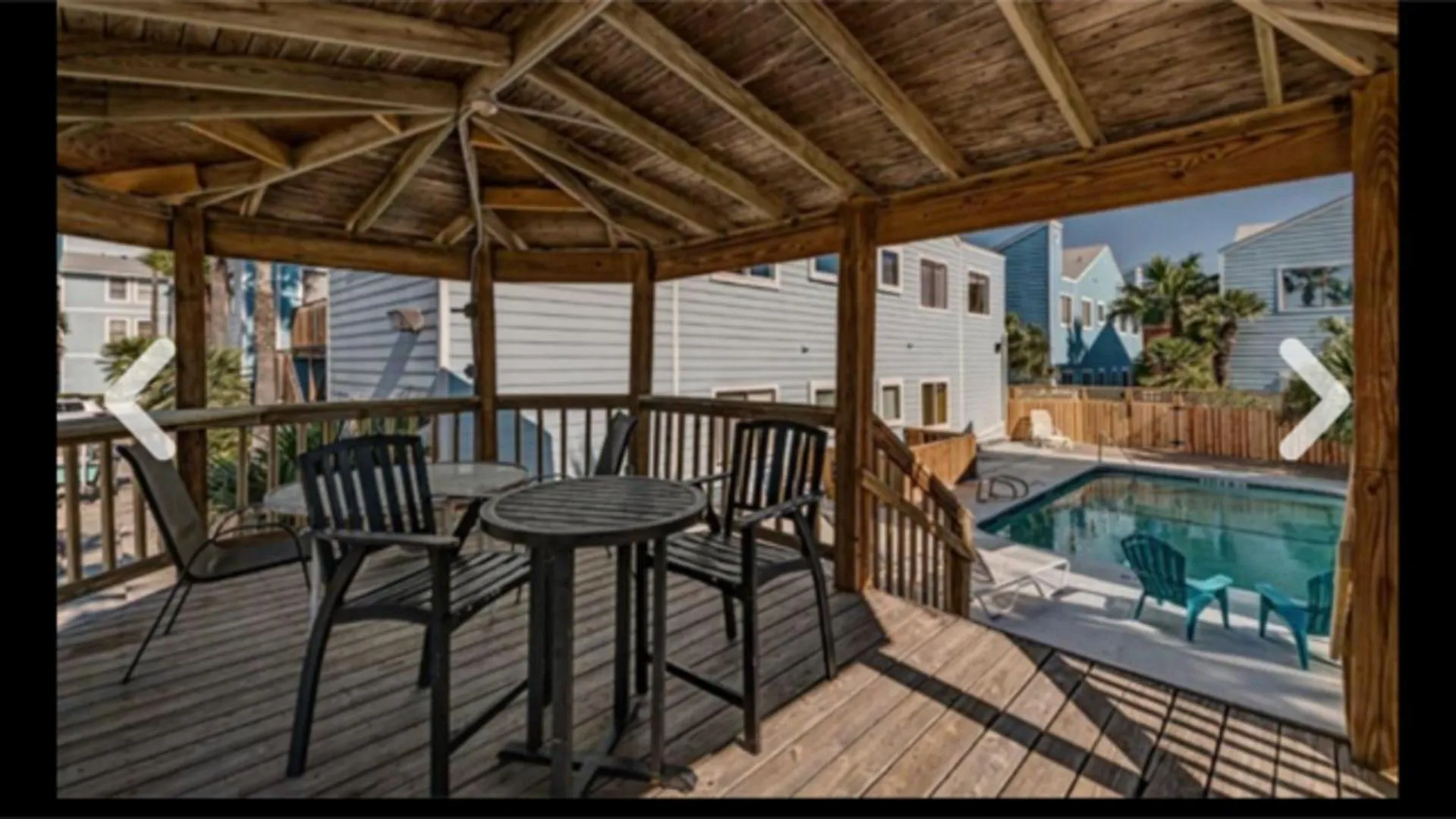 Balcony/Terrace in Charming family condo - walking distance to beach by Mustang Island, Sleeps Four, 2025 Traveler Award