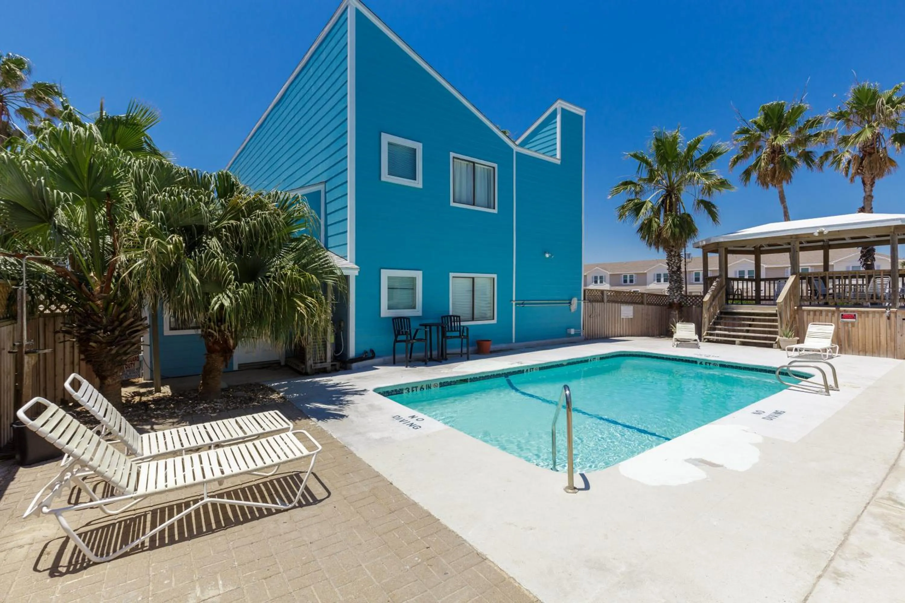 Swimming pool in Charming family condo - walking distance to beach by Mustang Island, Sleeps Four, 2025 Traveler Award