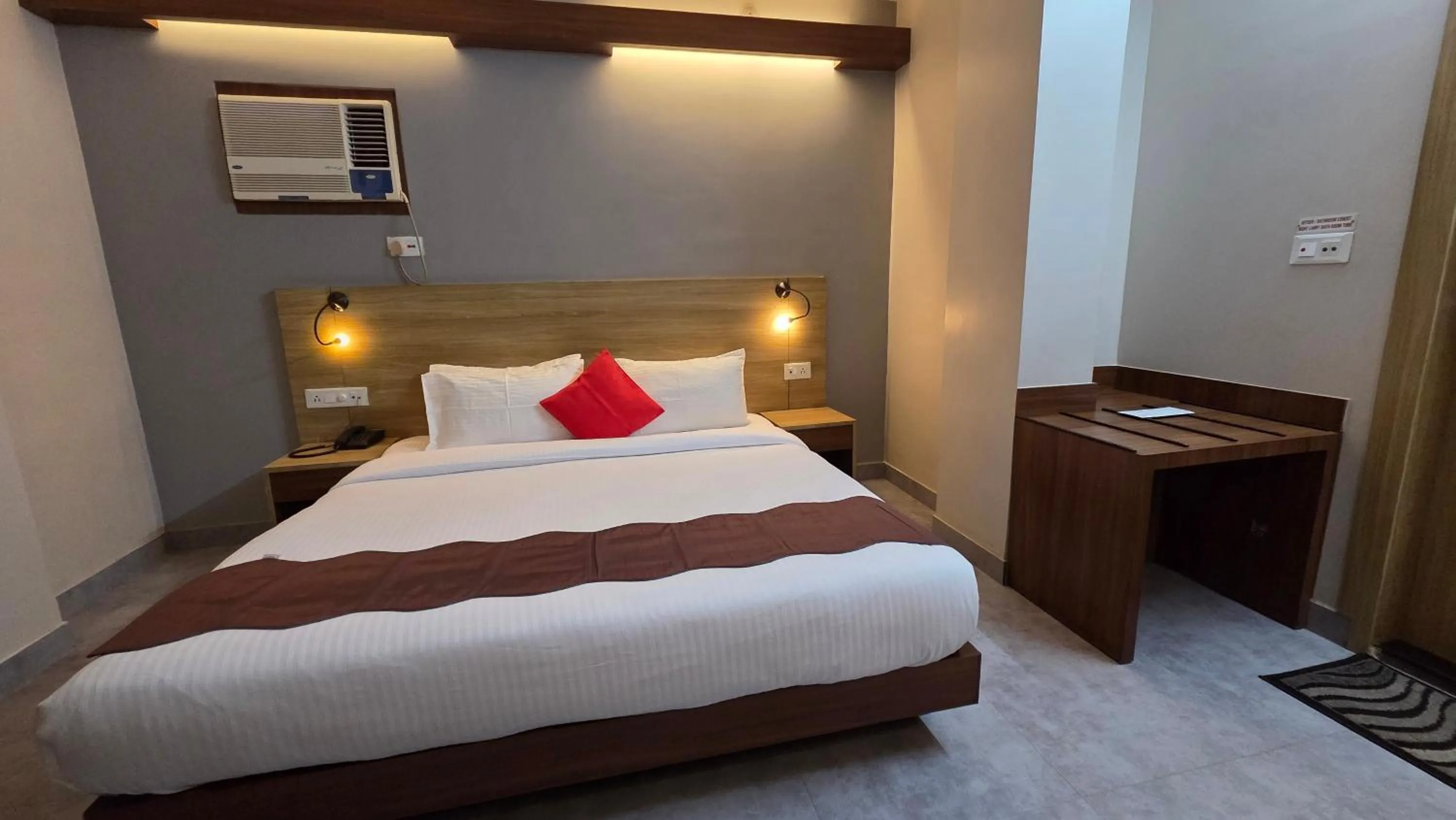 Photo of the whole room, Bed in Hotel Gulmohar Grand