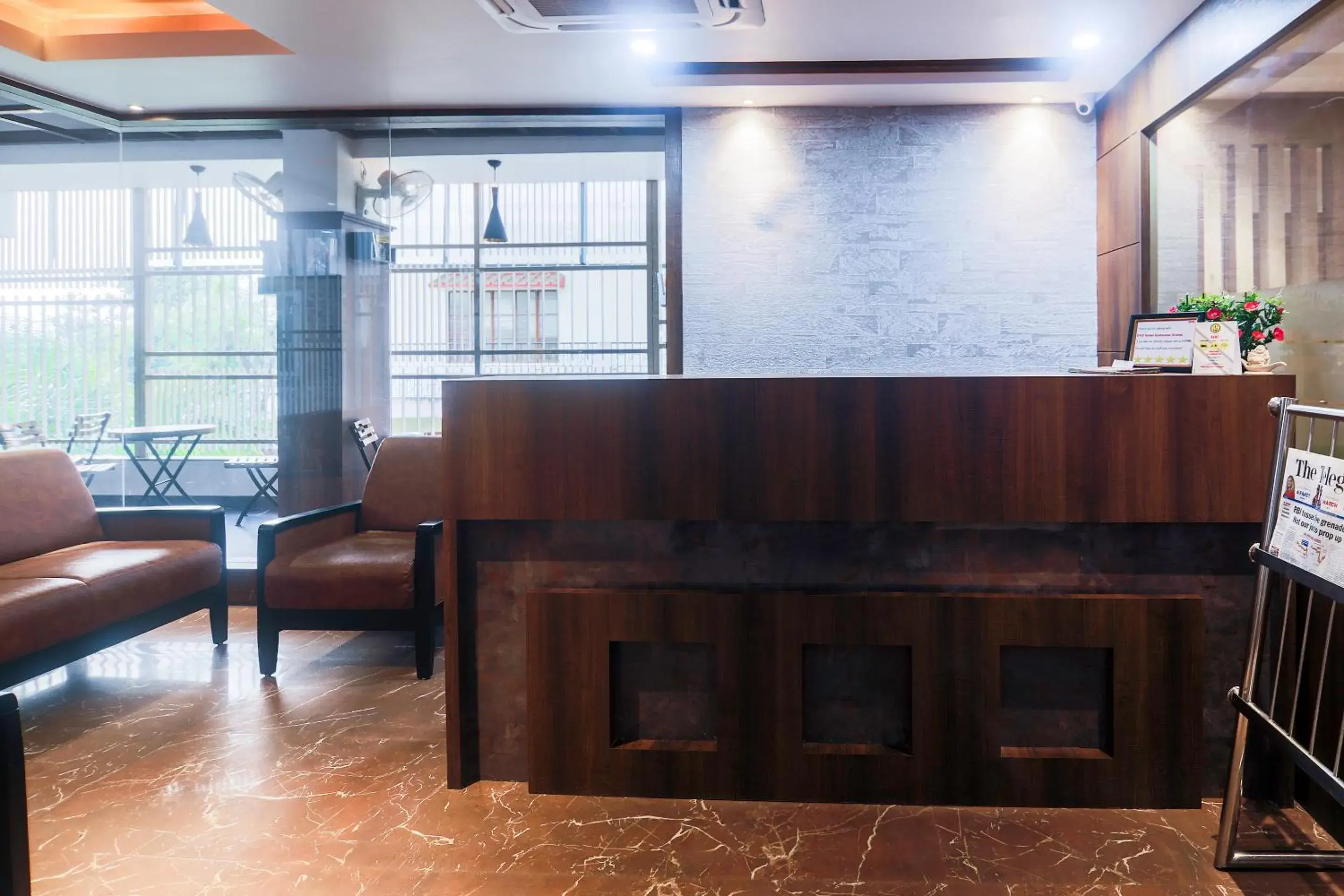 Lobby or reception in Hotel Gulmohar Grand Lobby or reception in Hotel Gulmohar Grand