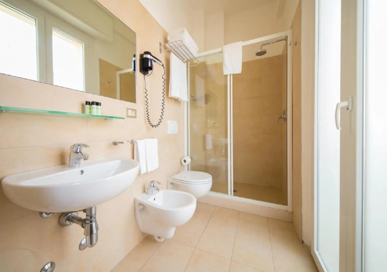 Bathroom in Mediterraneo Hotel & Suites