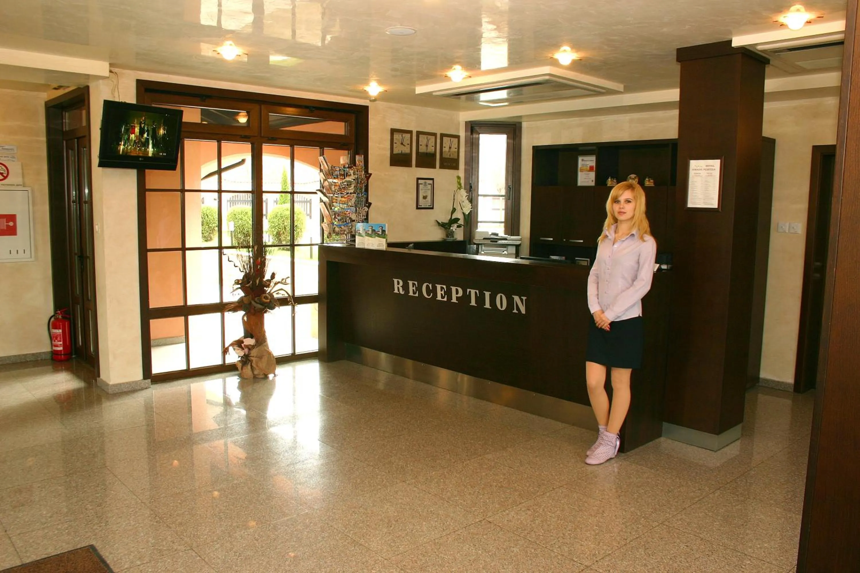 Lobby or reception in Hotel Domaine Peshtera