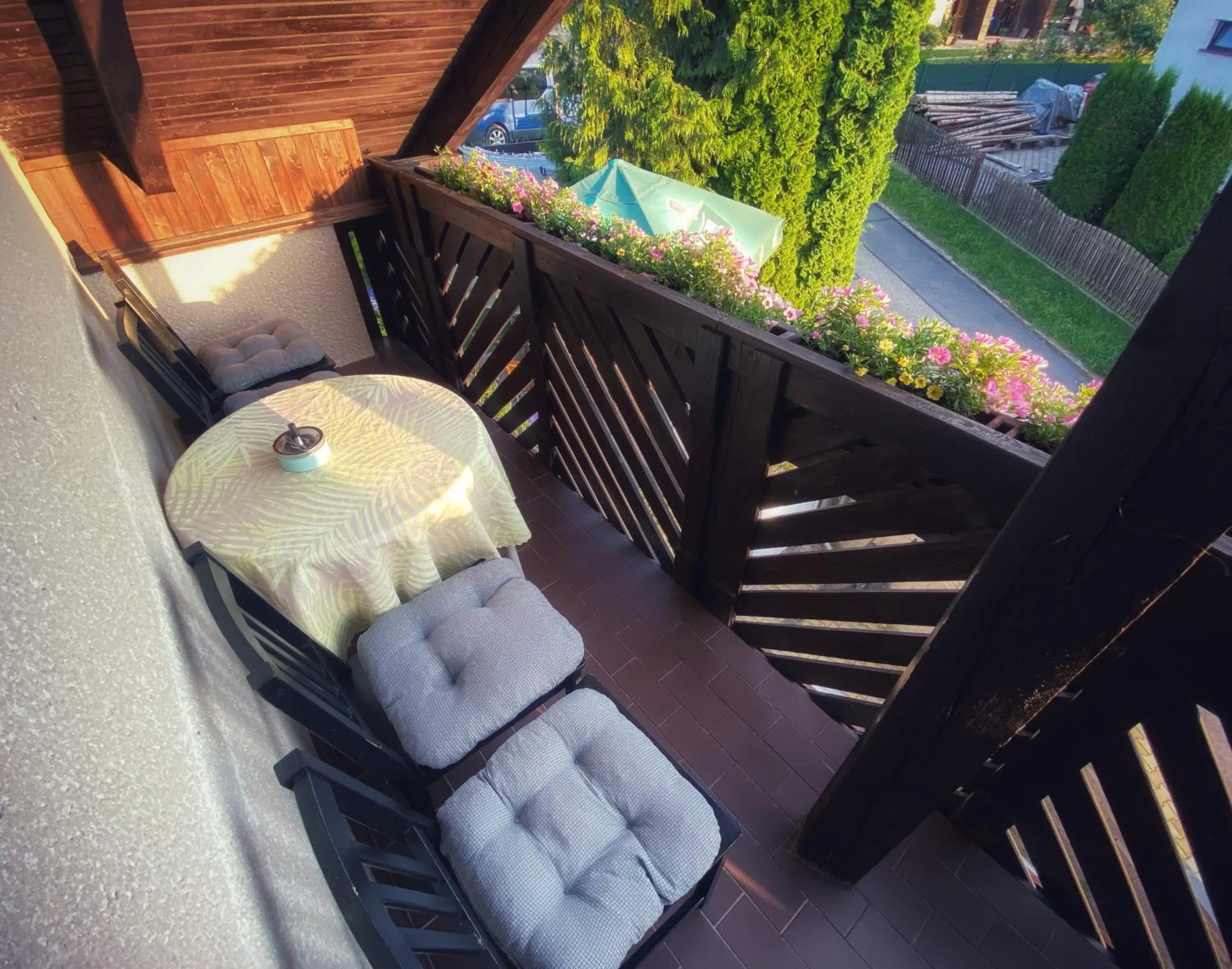 Balcony/Terrace in R-Penzion