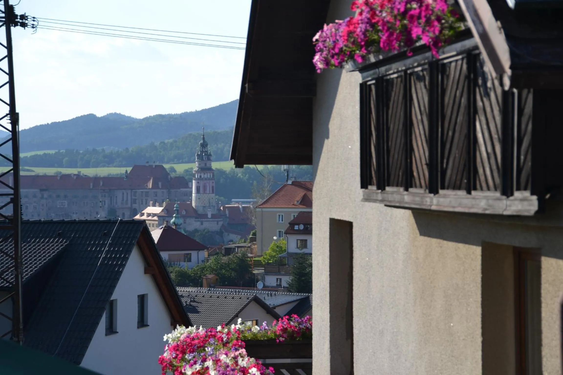 Balcony/Terrace in R-Penzion