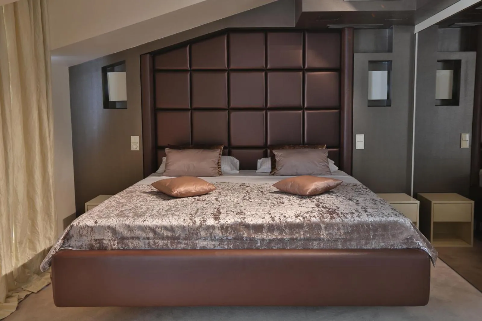 Bed in Damianii Luxury Boutique Hotel & Spa