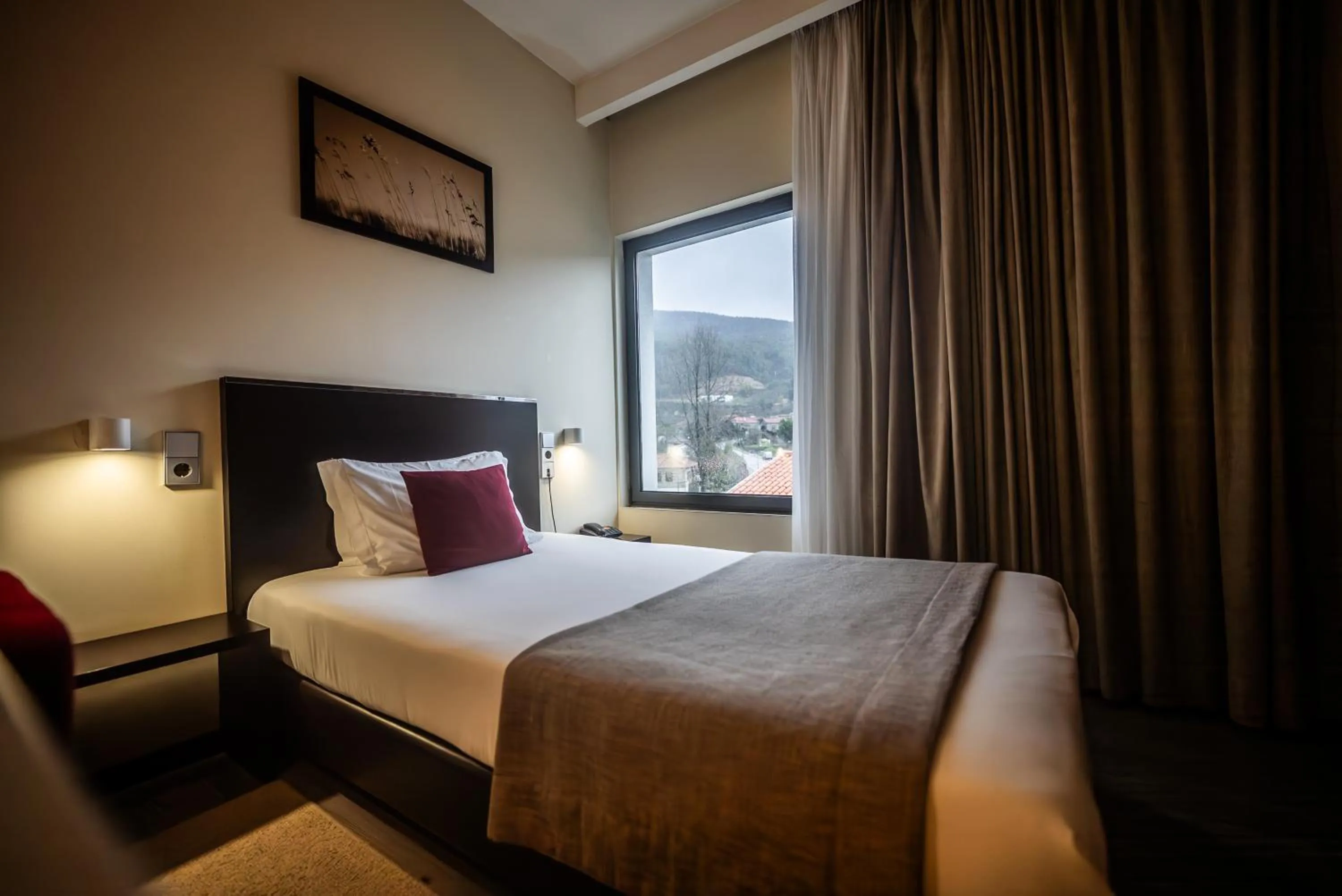 Bed in Hotel Sao Pedro - Arouca