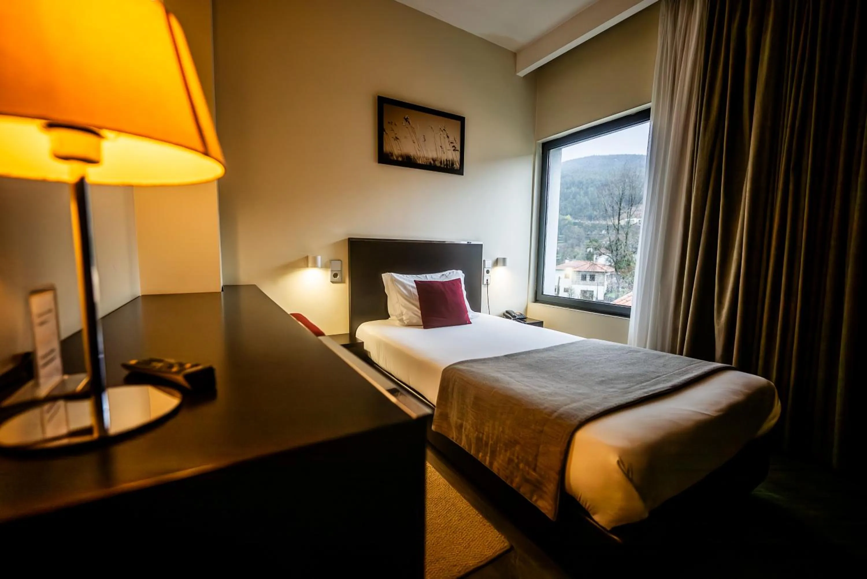 Bedroom, Bed in Hotel Sao Pedro - Arouca