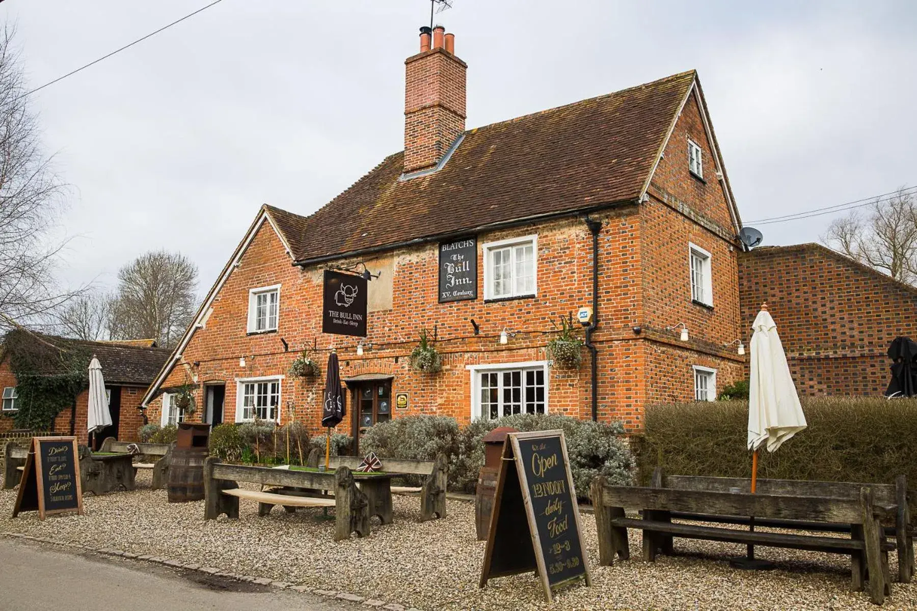 Property building in The Bull Inn Pub Property building in The Bull Inn Pub