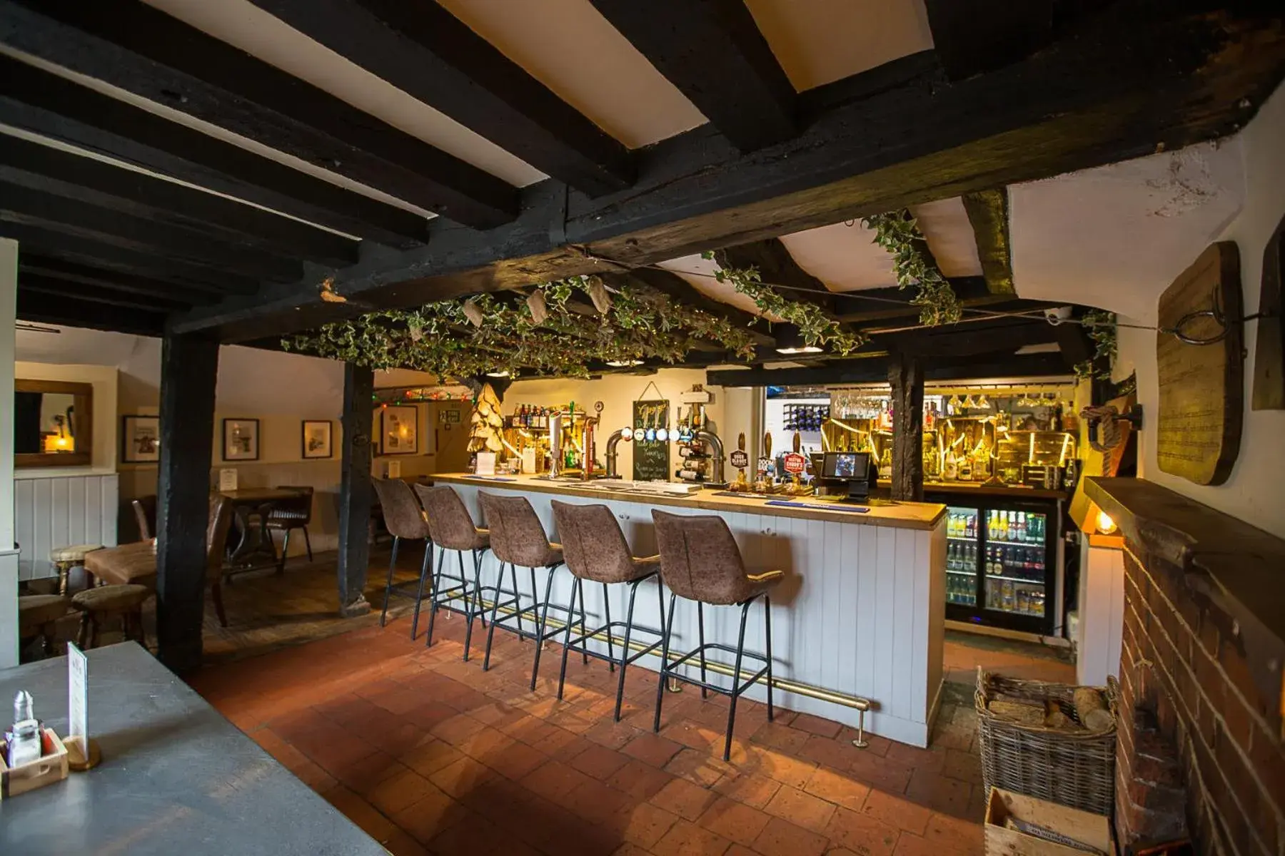 Lounge or bar in The Bull Inn Pub Lounge or bar in The Bull Inn Pub