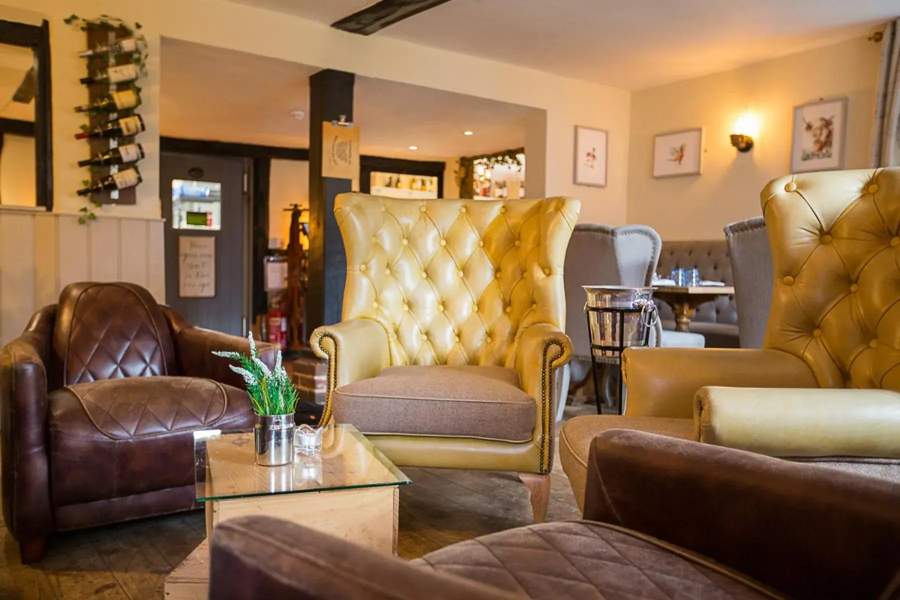 Living room in The Bull Inn Pub Living room in The Bull Inn Pub