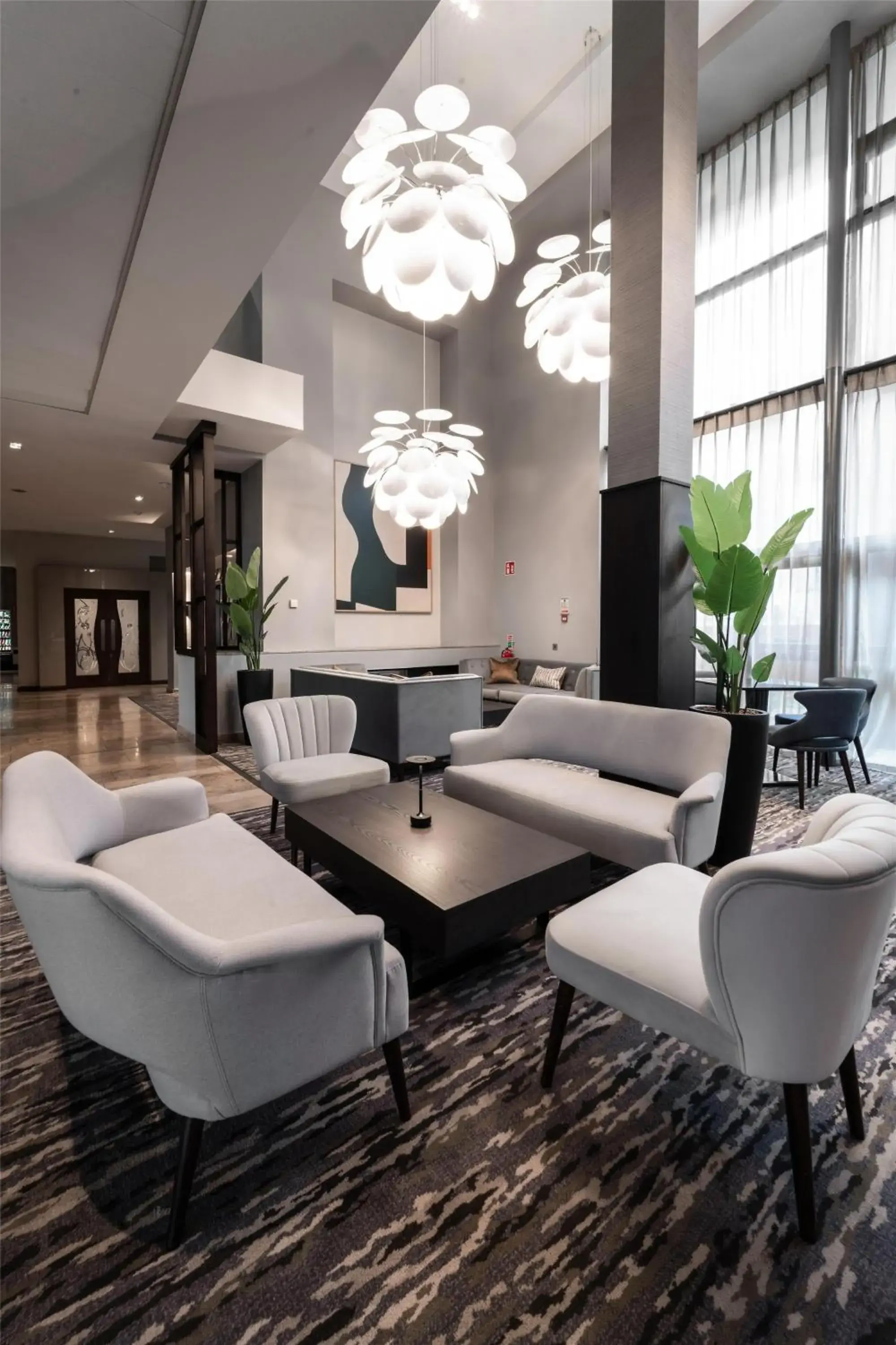 Lobby or reception in Radisson Blu Hotel, Letterkenny Lobby or reception in Radisson Blu Hotel, Letterkenny